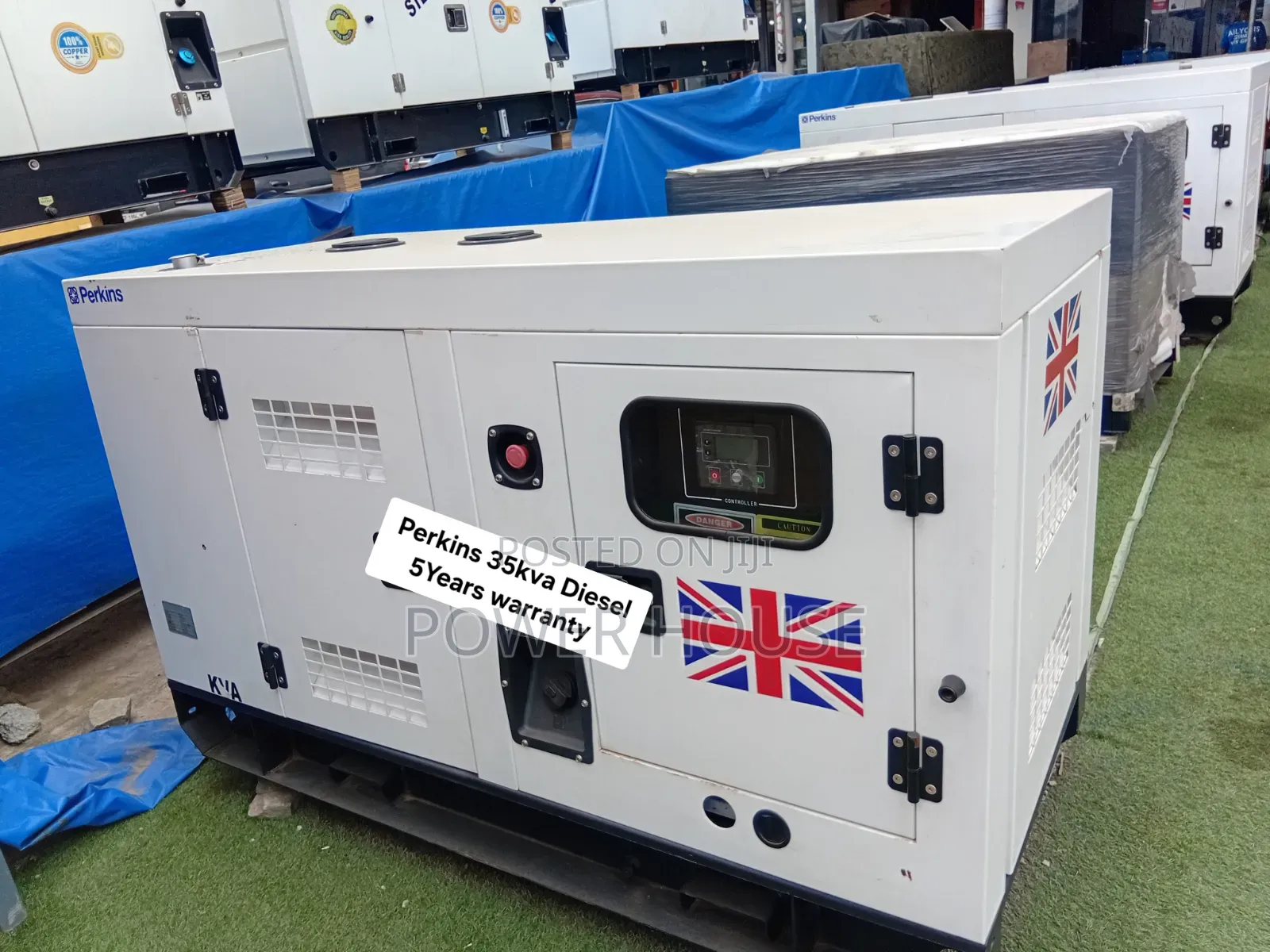 Perkins 35kVA Diesel Generator – Strong Power, Built to Last