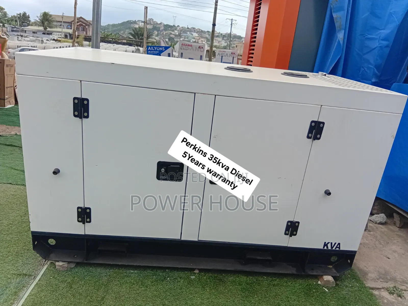 Perkins 35kVA Diesel Power Generator – Heavy-Duty Performance