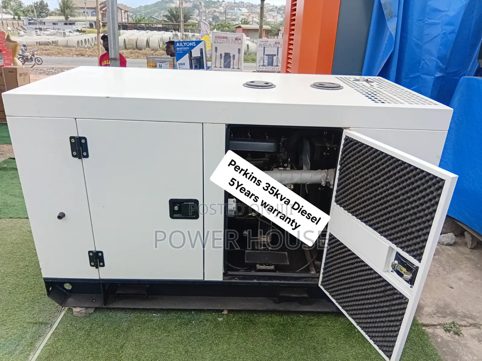Perkins 35kVA Diesel Generator – Efficient and Reliable Power
