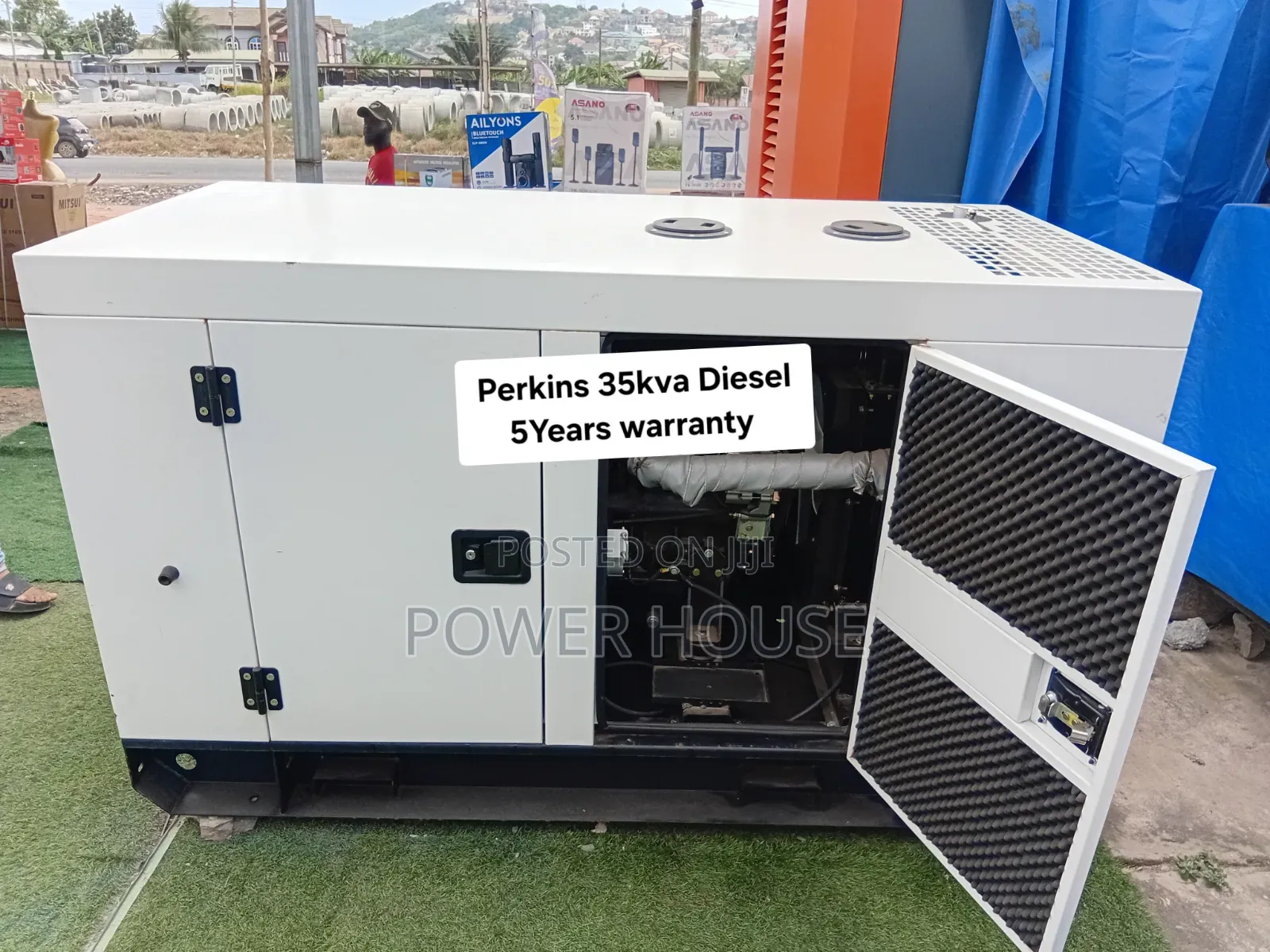Perkins 35kVA Diesel Generator – Efficient and Reliable Power
