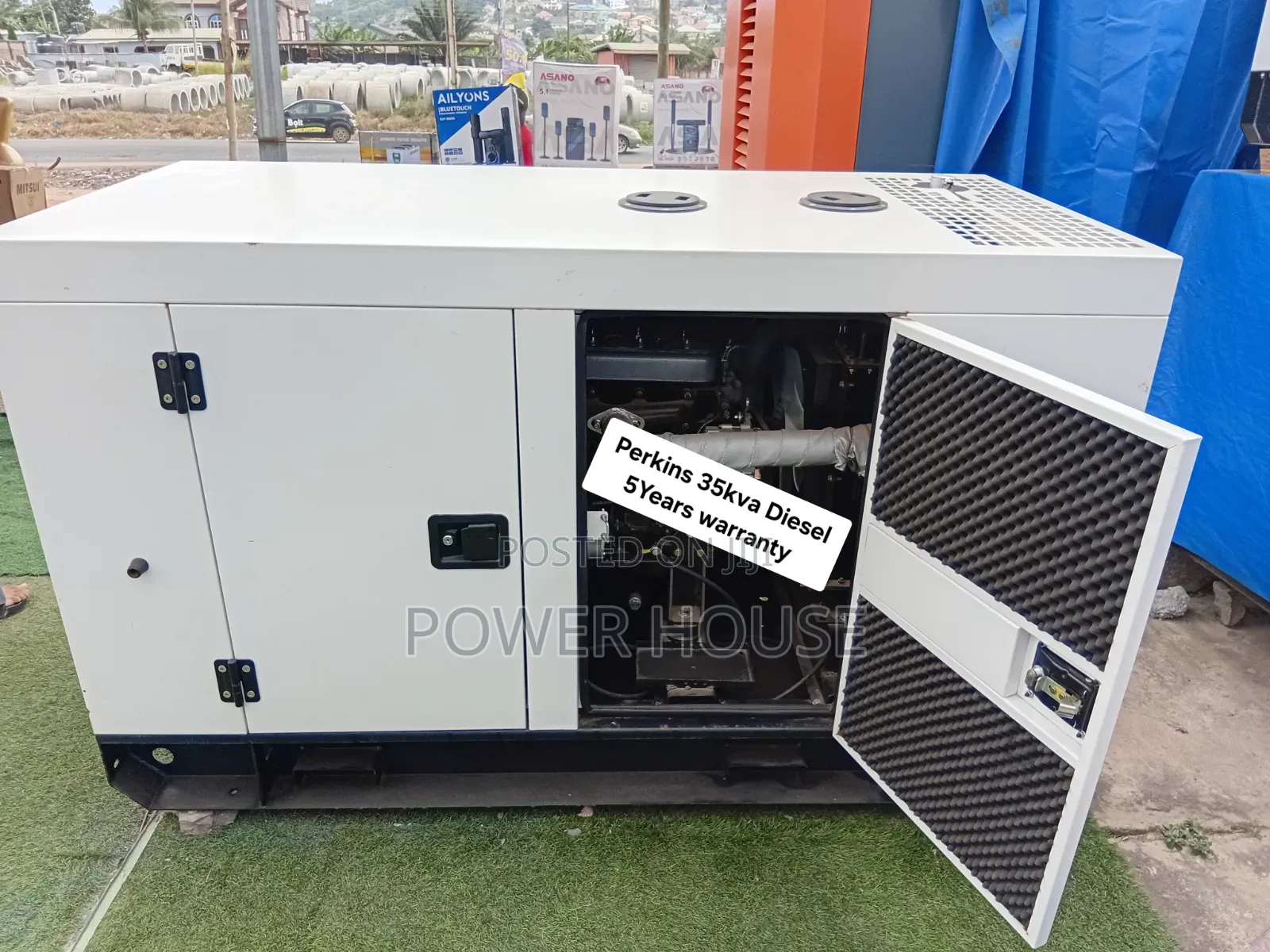 Perkins 35kVA Generator – Strong, Durable and Ready to Work