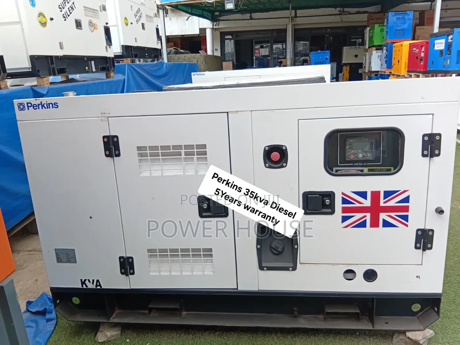Perkins 35kVA Diesel Generator – Serious Power for Your Business