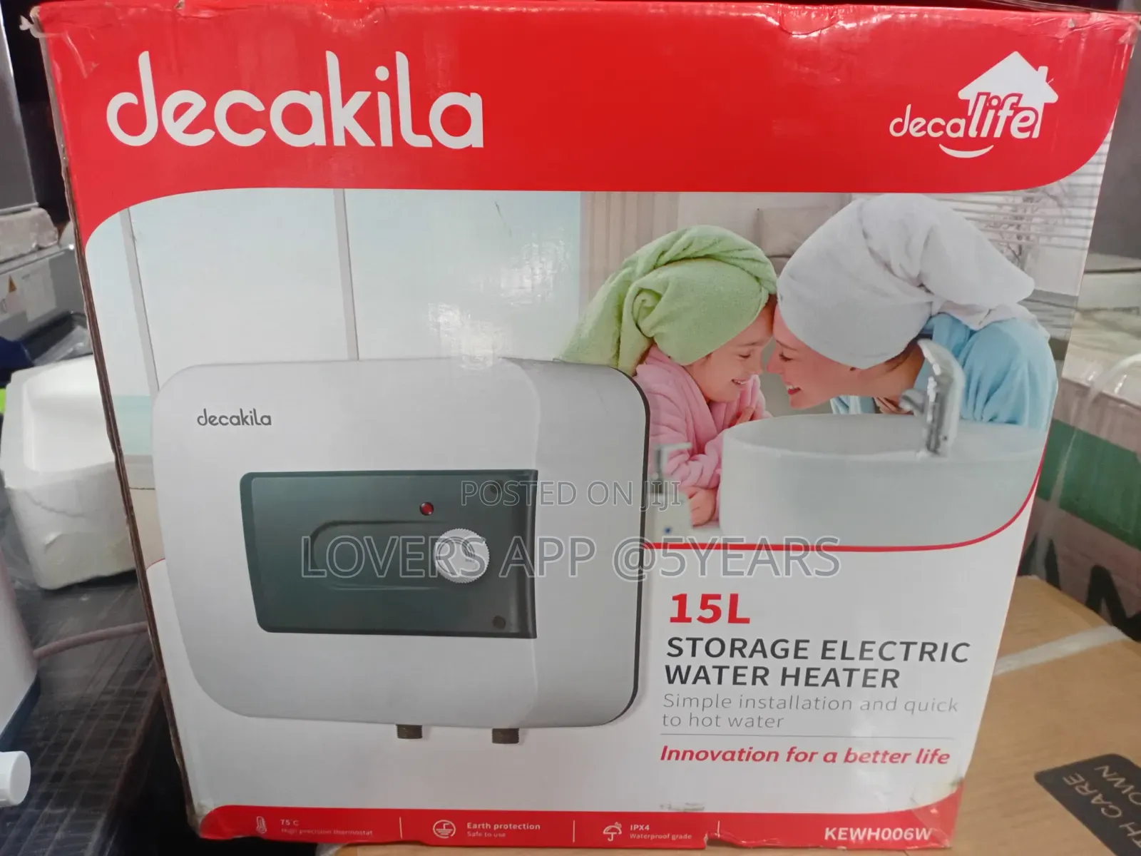 Easy Life 15L Water Heater Electric Water Heater.
