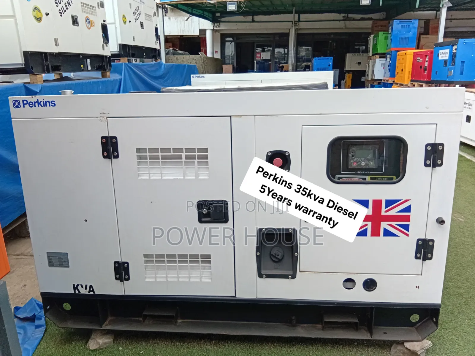 Perkins 35kVA Diesel Generator – Serious Power for Your Business
