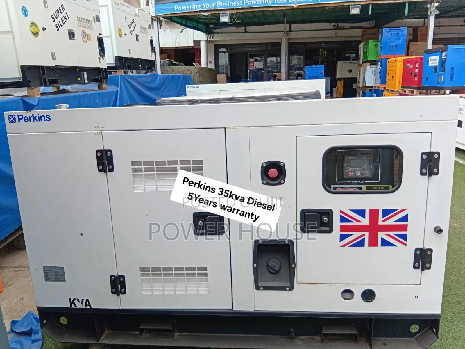 Perkins 35kVA Generator – Trusted Power for Home and Office