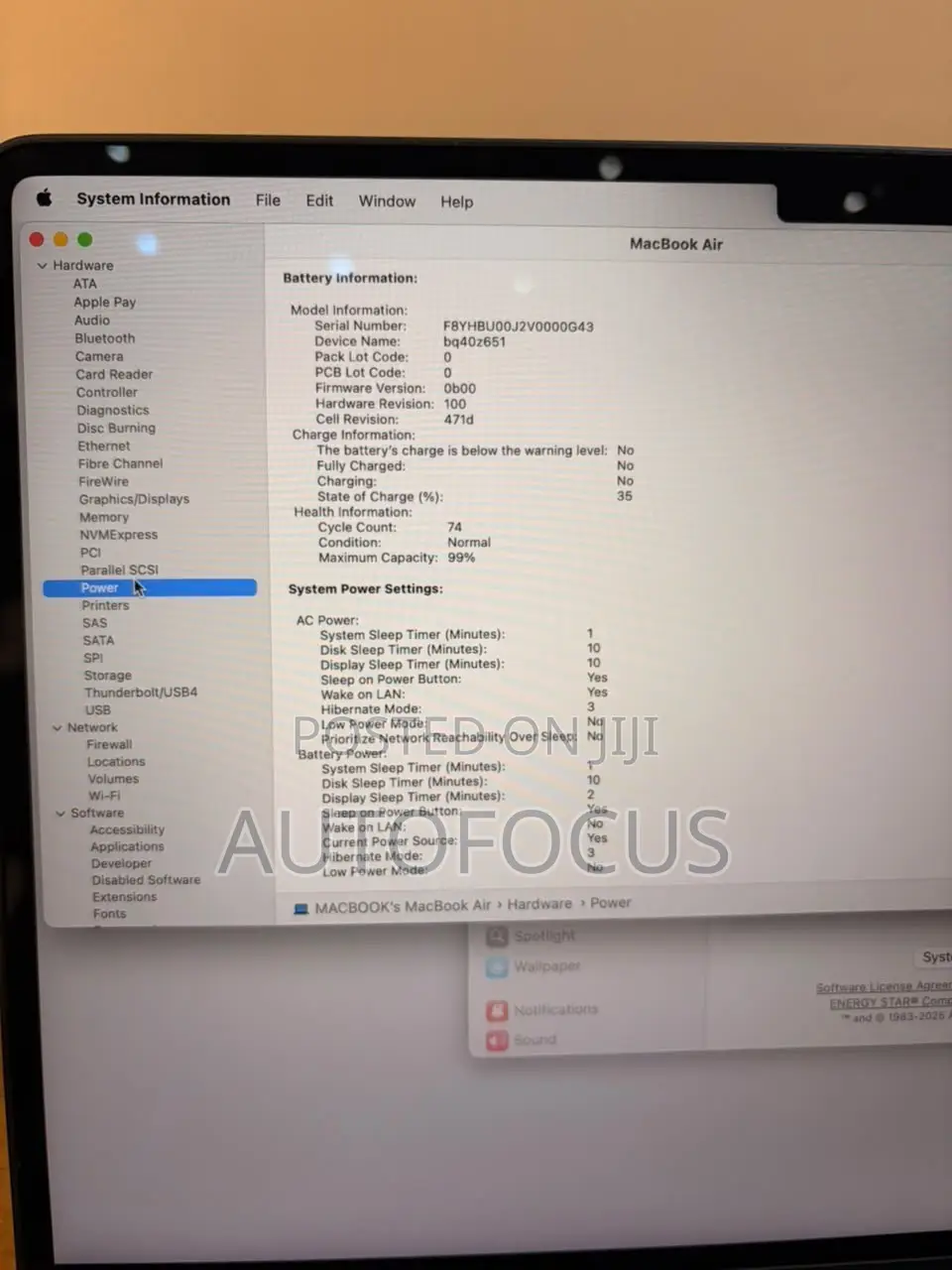 Laptop Apple MacBook Air 2025 M4 16GB Apple M4 SSD 256GB