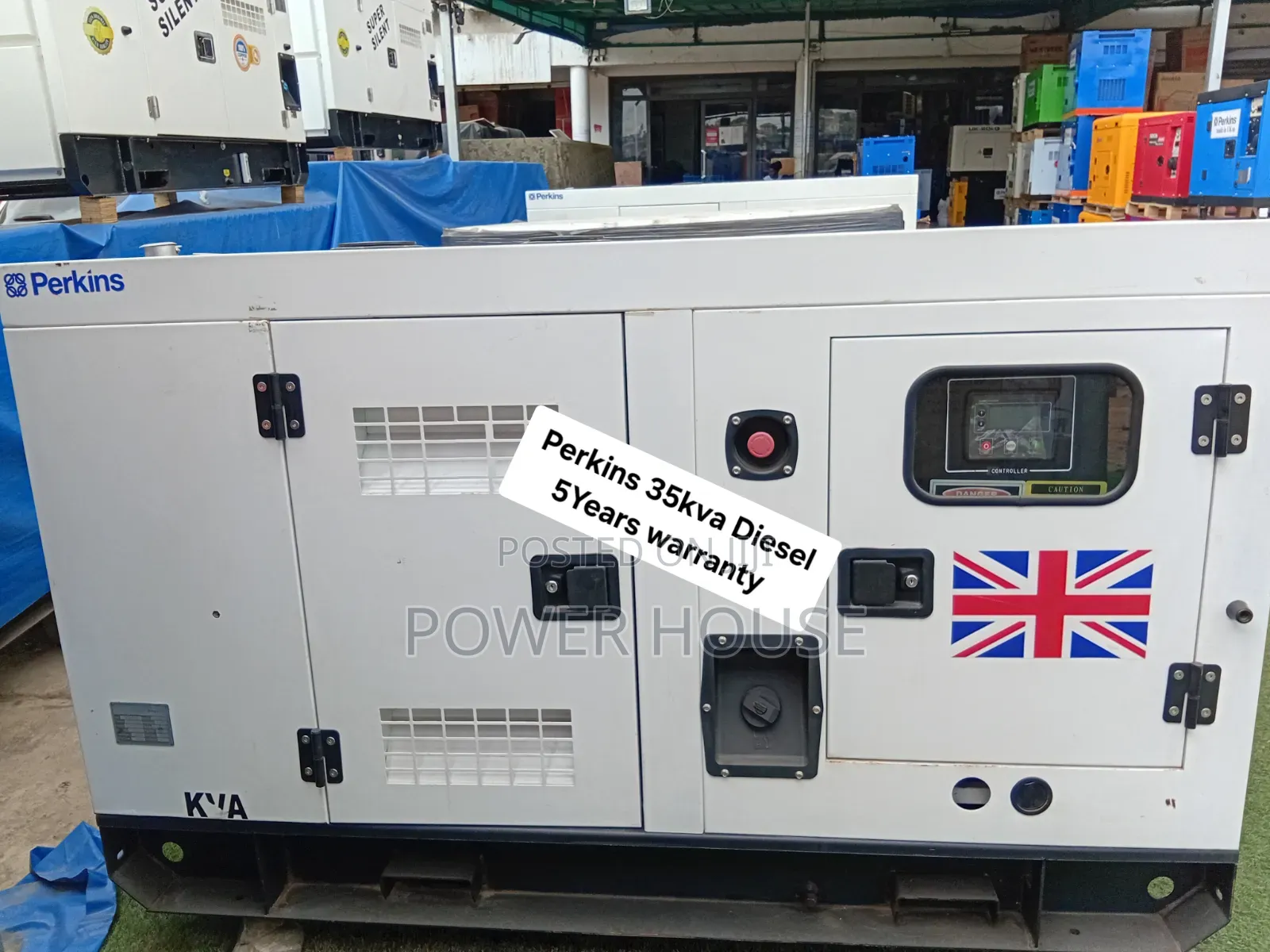 Perkins 35kVA Generator – Heavy-Duty Power, Reliable Performance