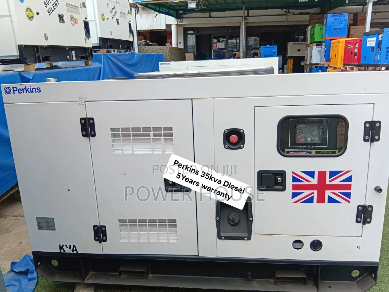 Perkins 35kVA Generator – Heavy-Duty Power, Reliable Performance