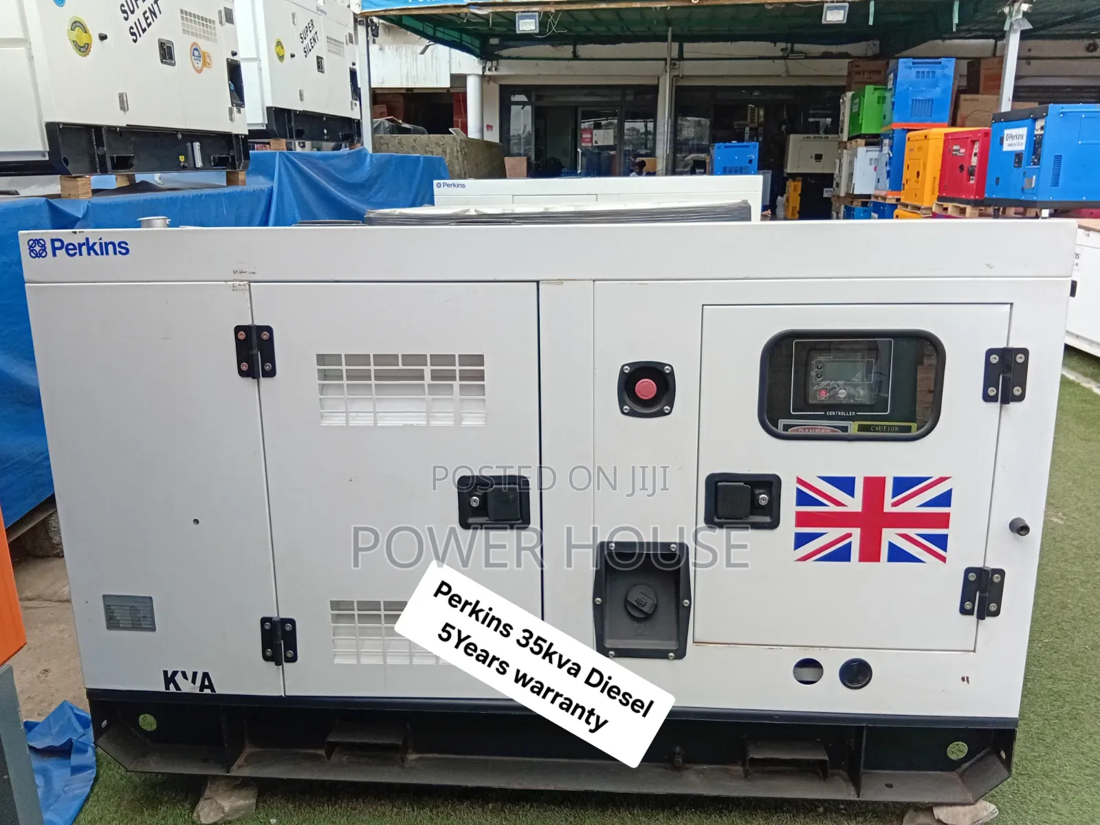 Perkins 35kVA Diesel Generator – Powerful Backup Electricity