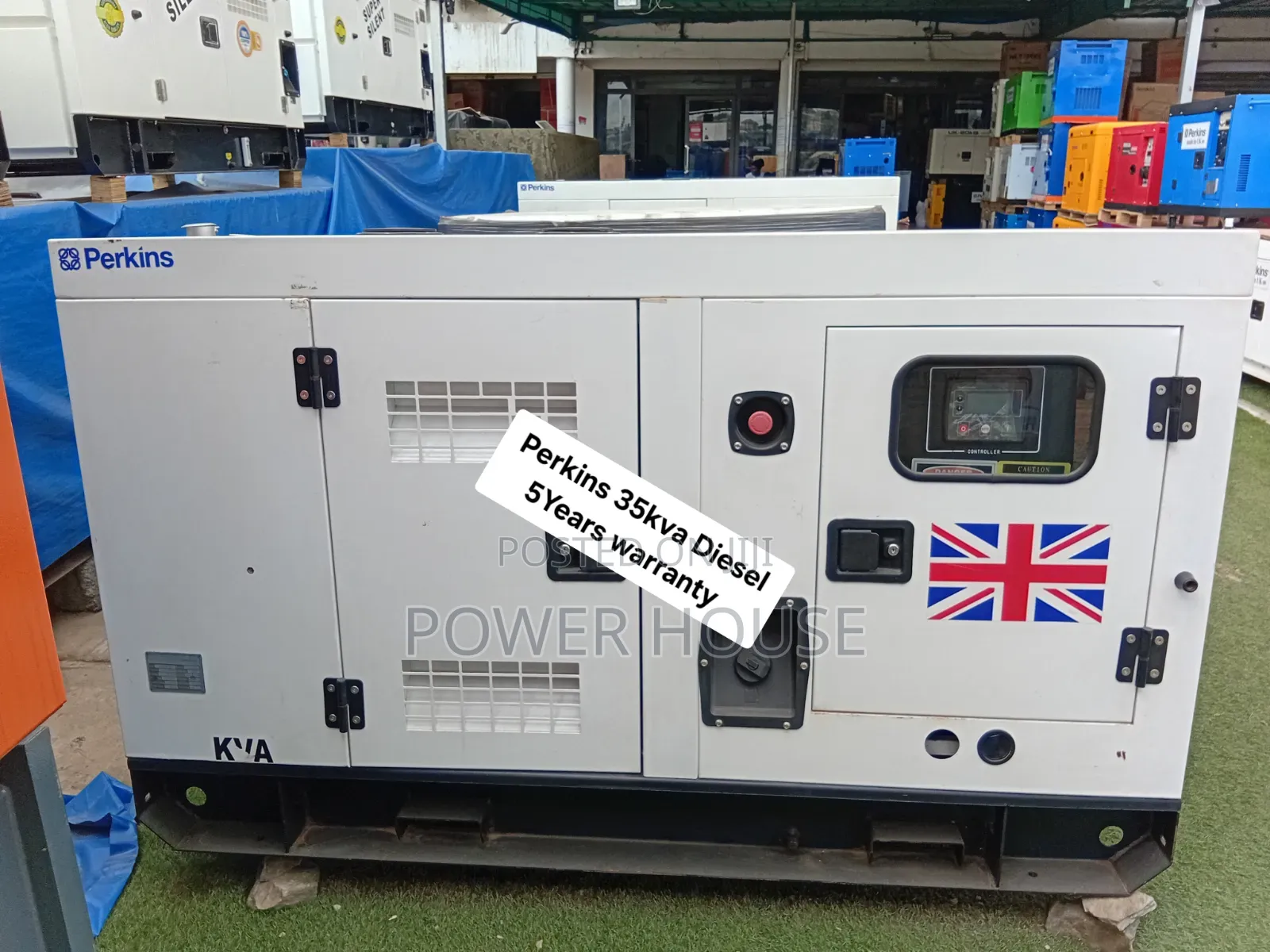 Perkins 35kVA Diesel Generator – Powerful Backup Electricity