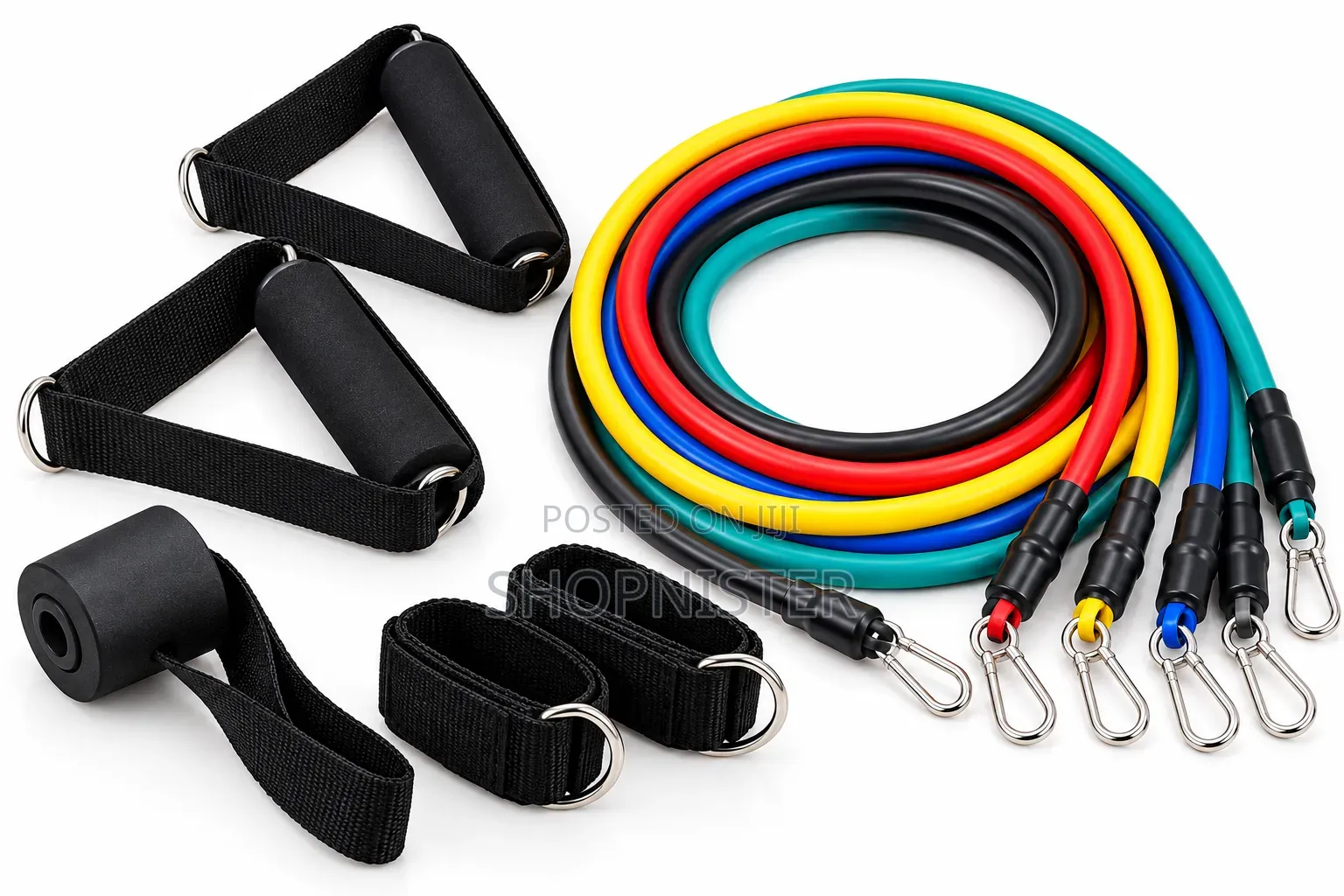 Resistance Band Set – Full Body Home Workout Fitness Kit