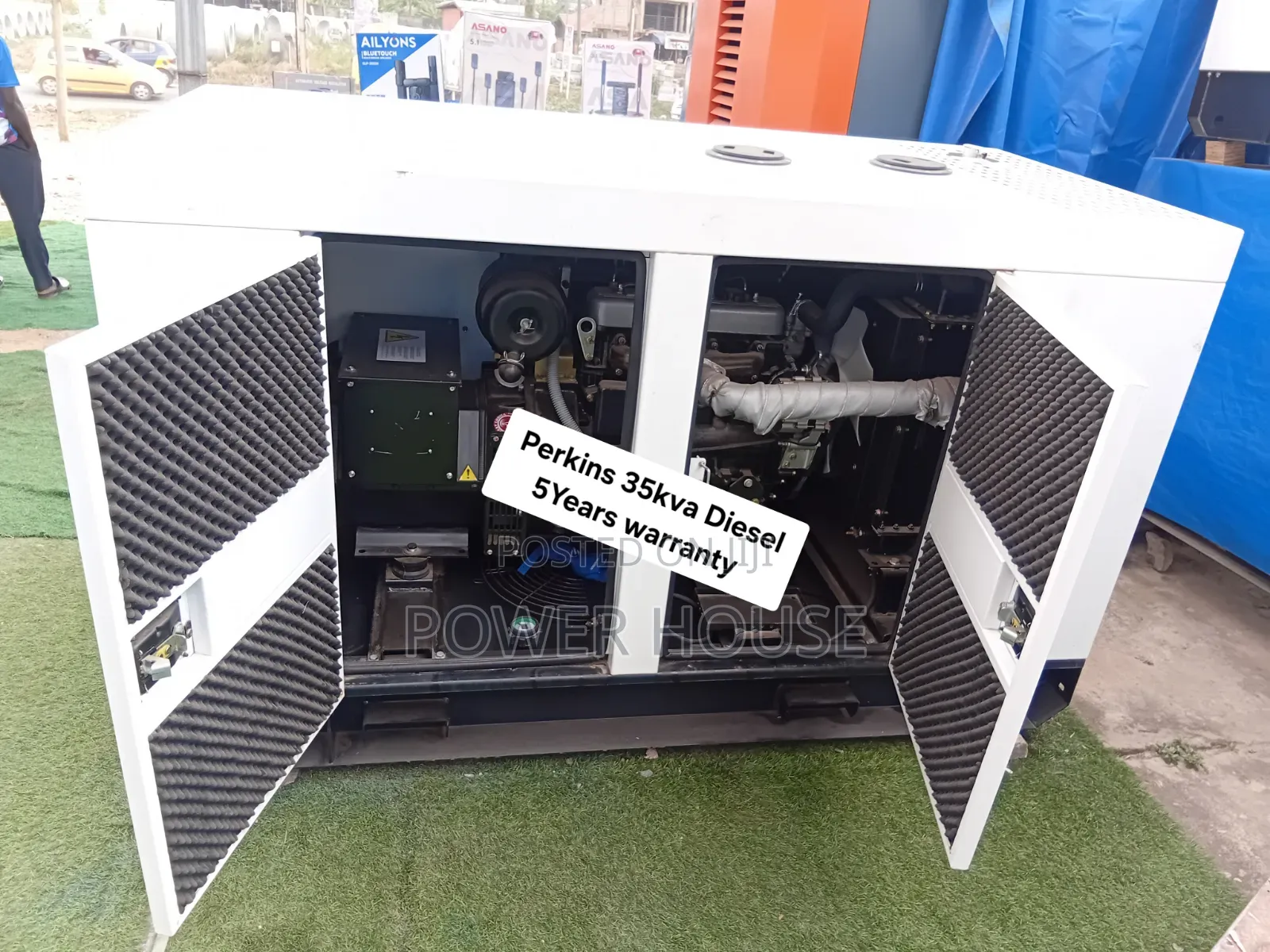 Perkins 35kVA Generator – Keep Your Business Powered