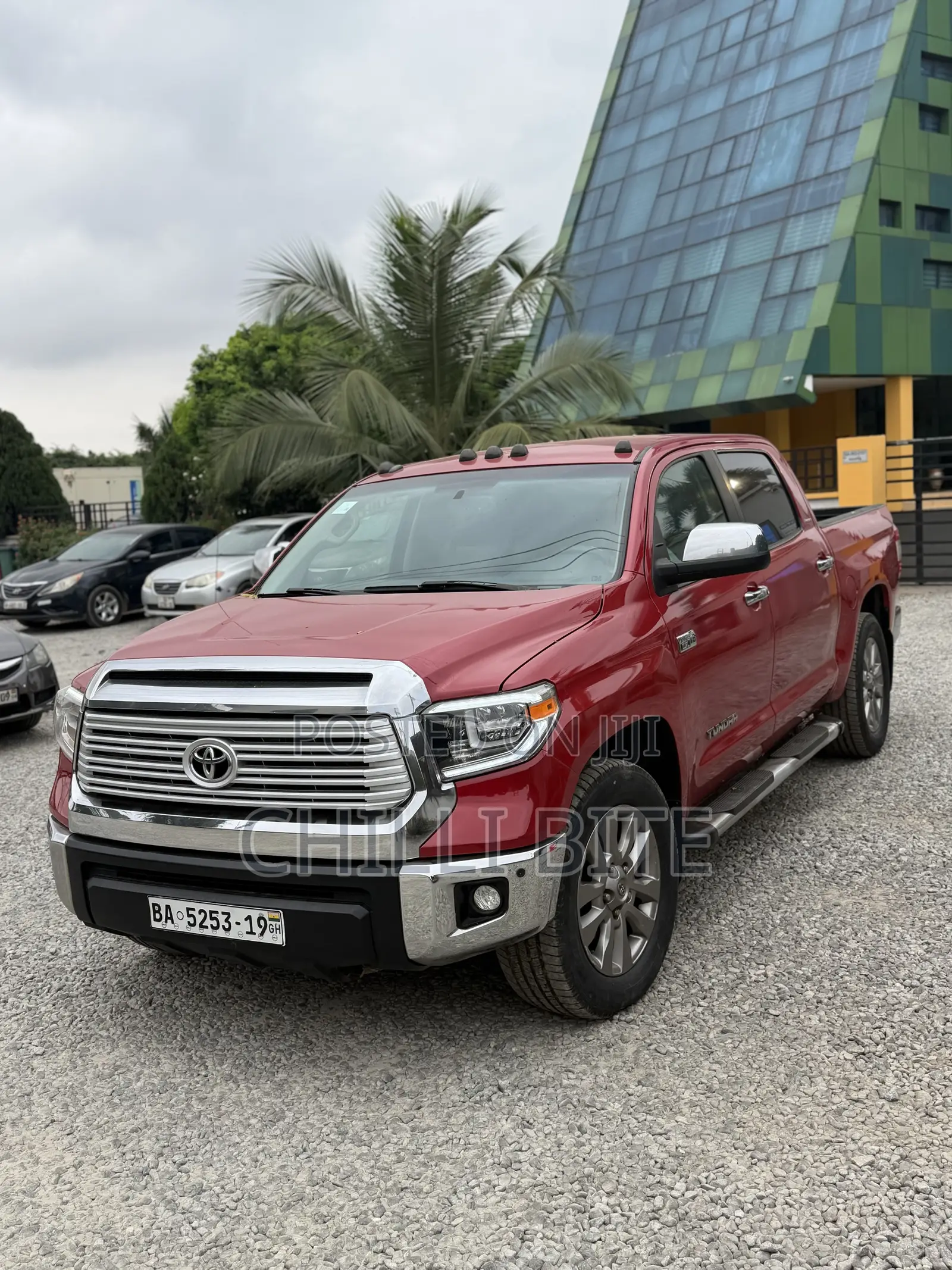 Toyota Tundra SR 4dr Double Cab 4WD LB (5.7L 8cyl 6A) 2015 Red