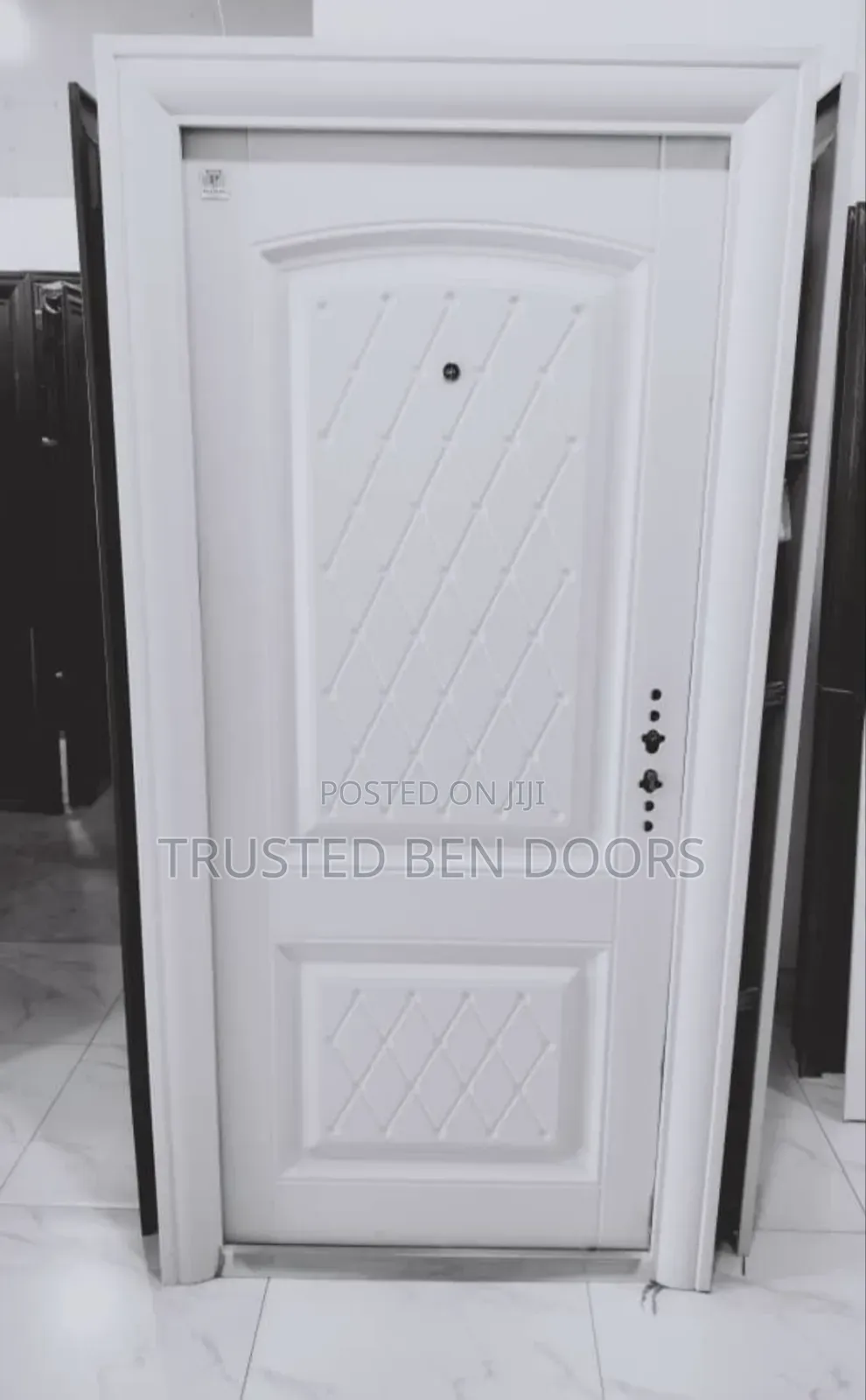 Paladin Turkey Single Security Rough Front White Door