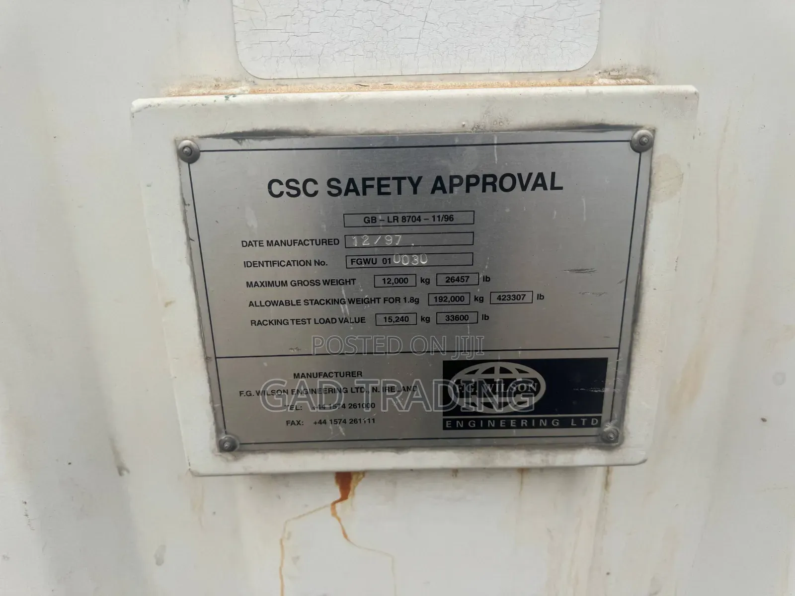 800 Kva Generator as Is