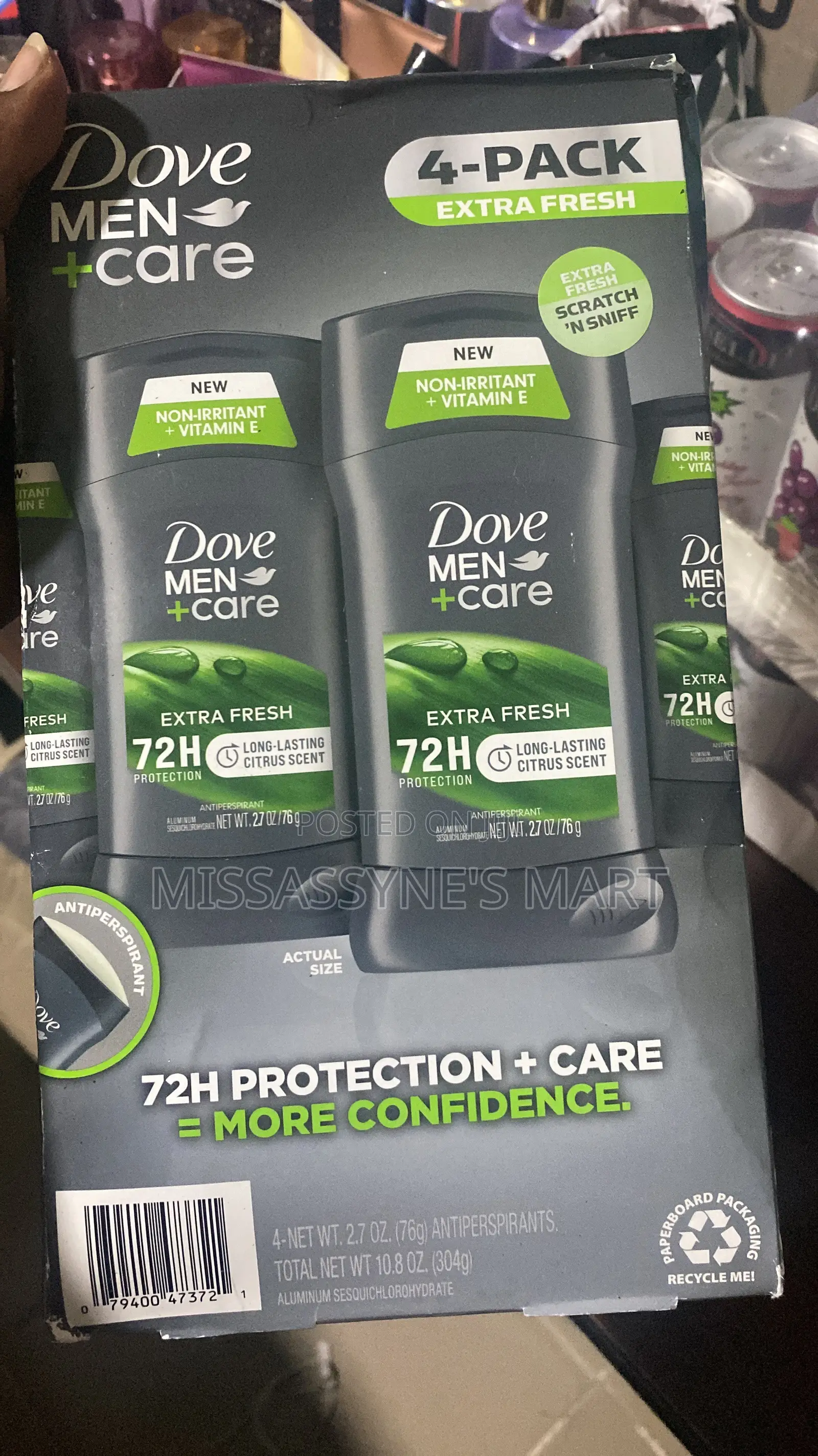 Dove Men Care Pack of 4