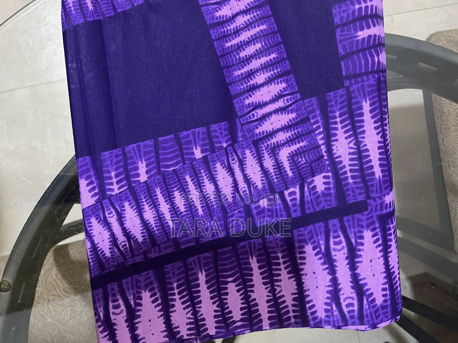 African Print Tie and Dye Look