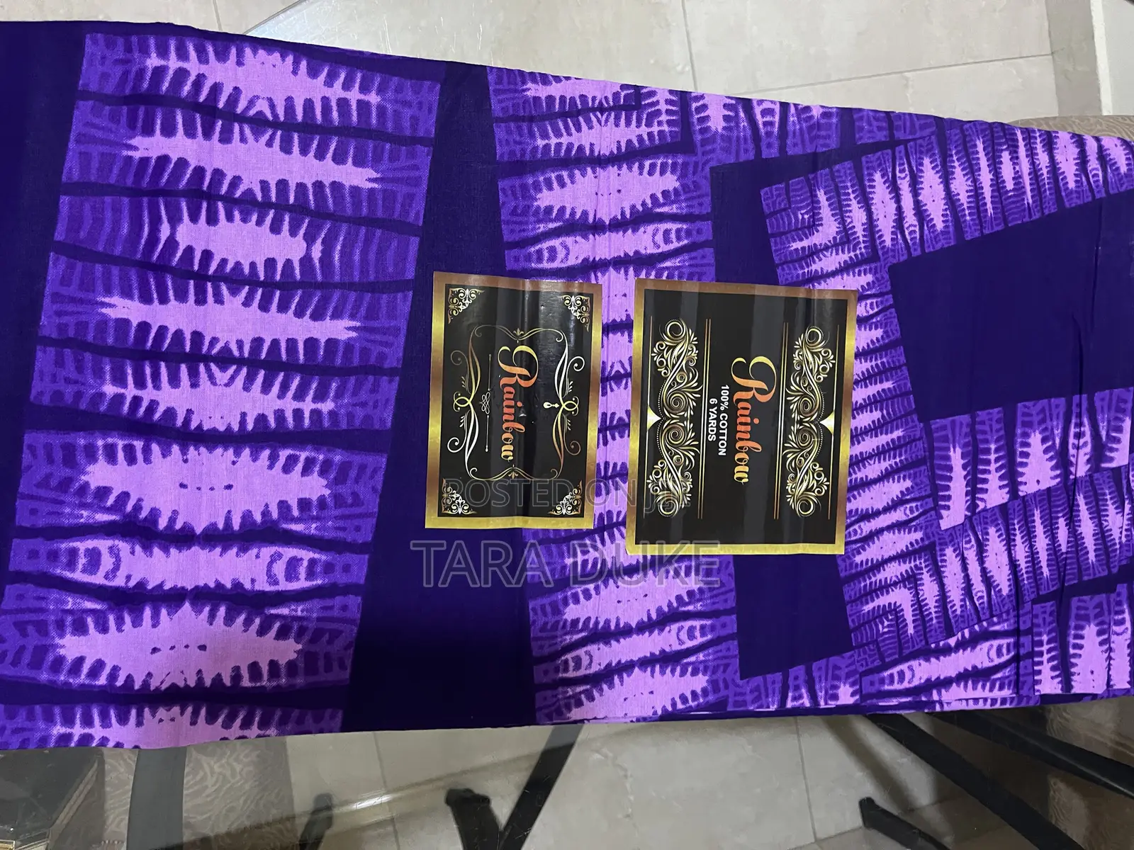 African Print Tie and Dye Look