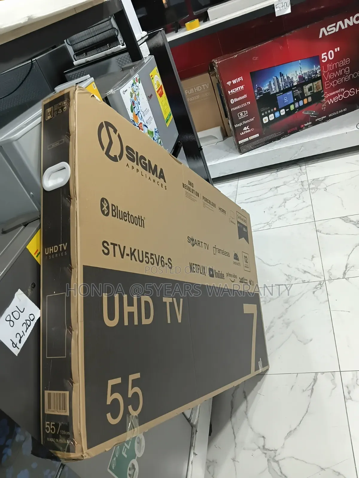 Sigma Smart TV - Live With Entertainment