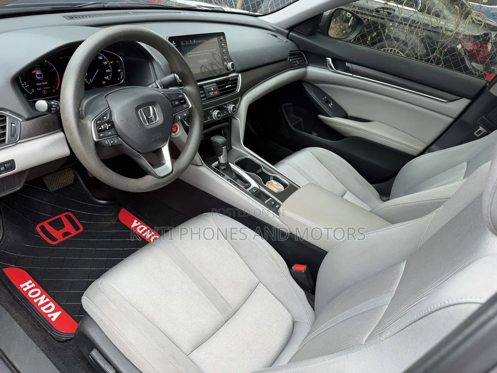 Honda Accord EX-L (1.5L 4cyl Turbo CVT) 2019 Gray