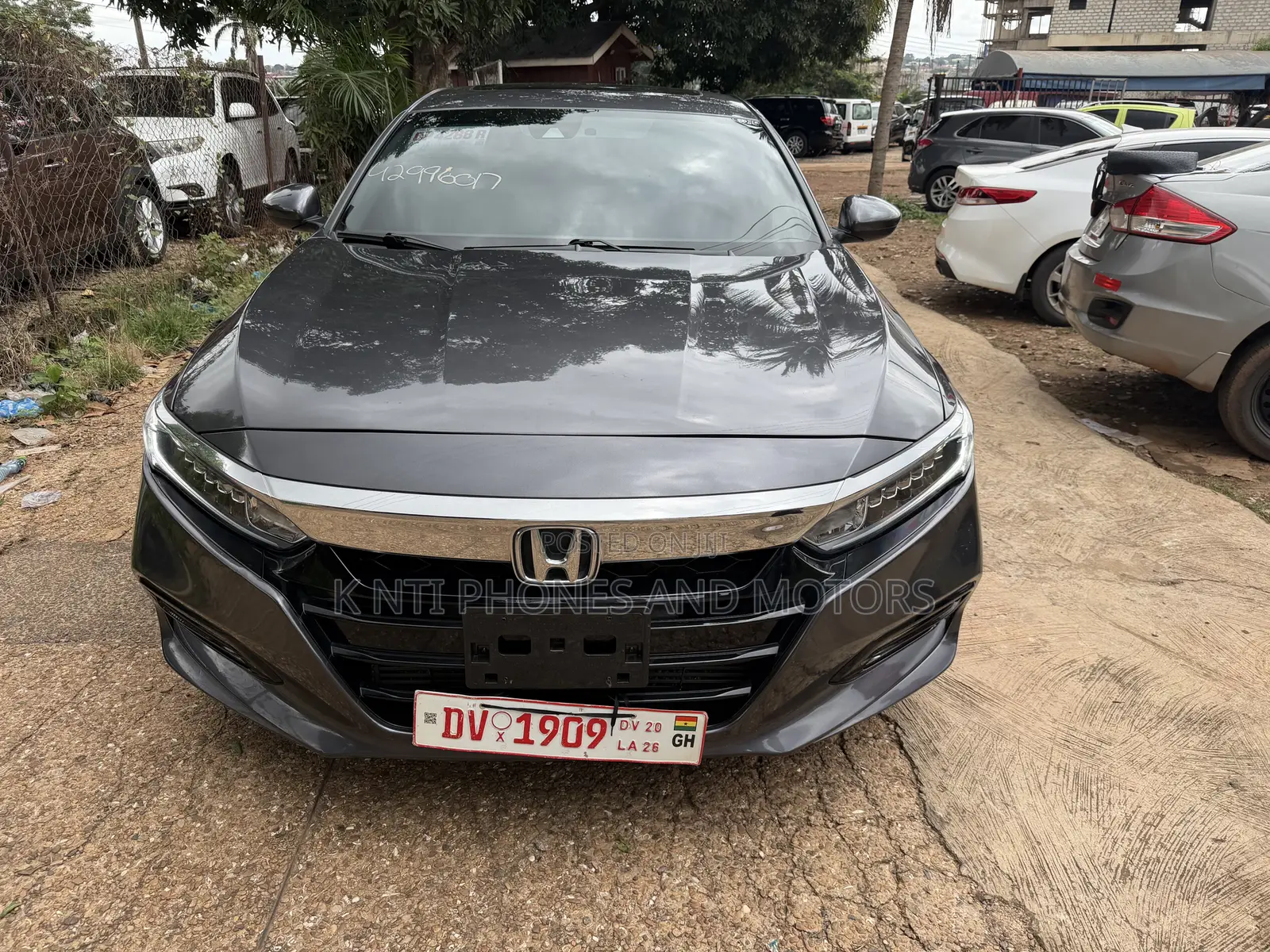 Honda Accord EX-L (1.5L 4cyl Turbo CVT) 2019 Gray