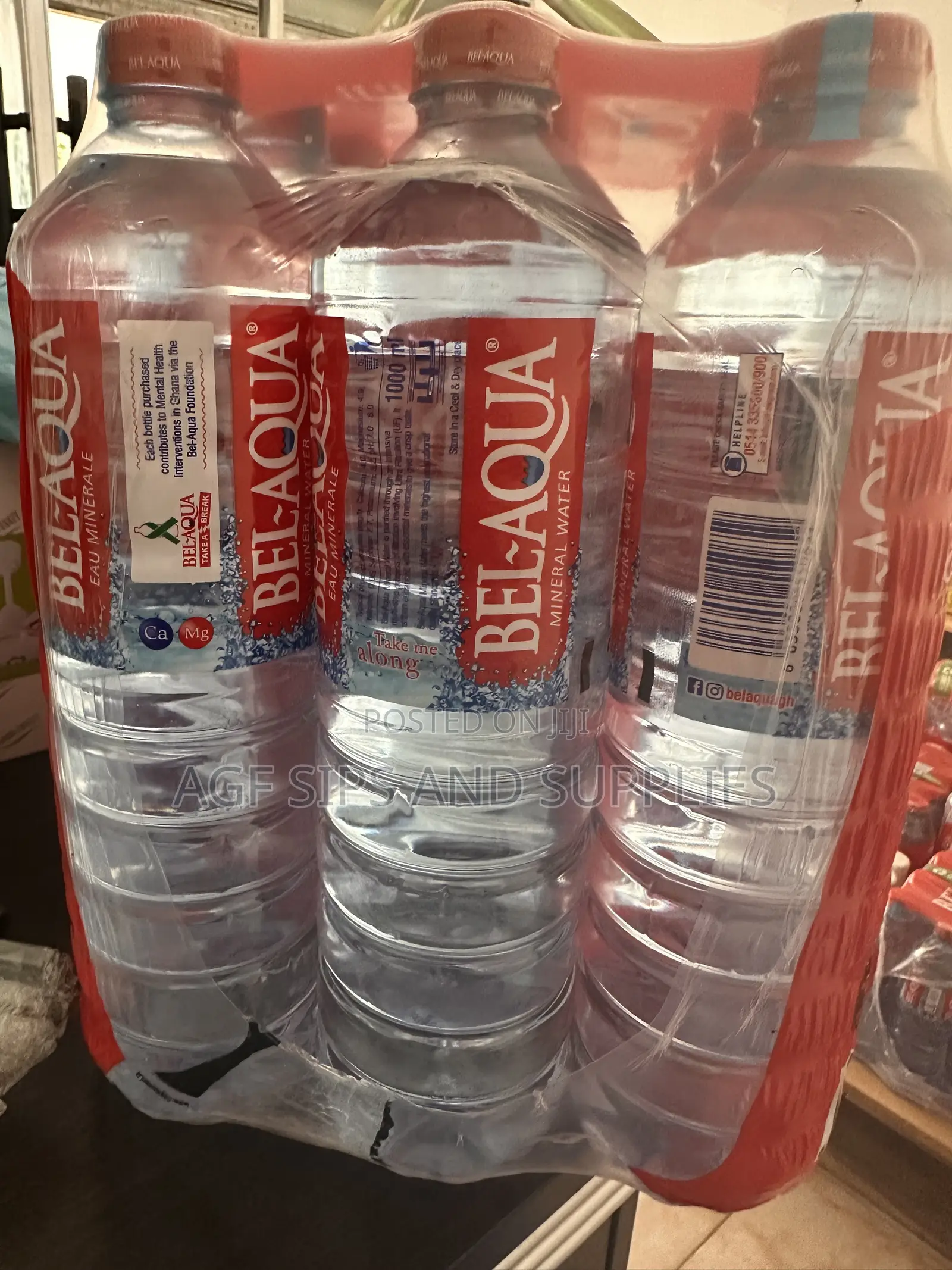 Bel-Aqua 1L /1000ml Bottled Water