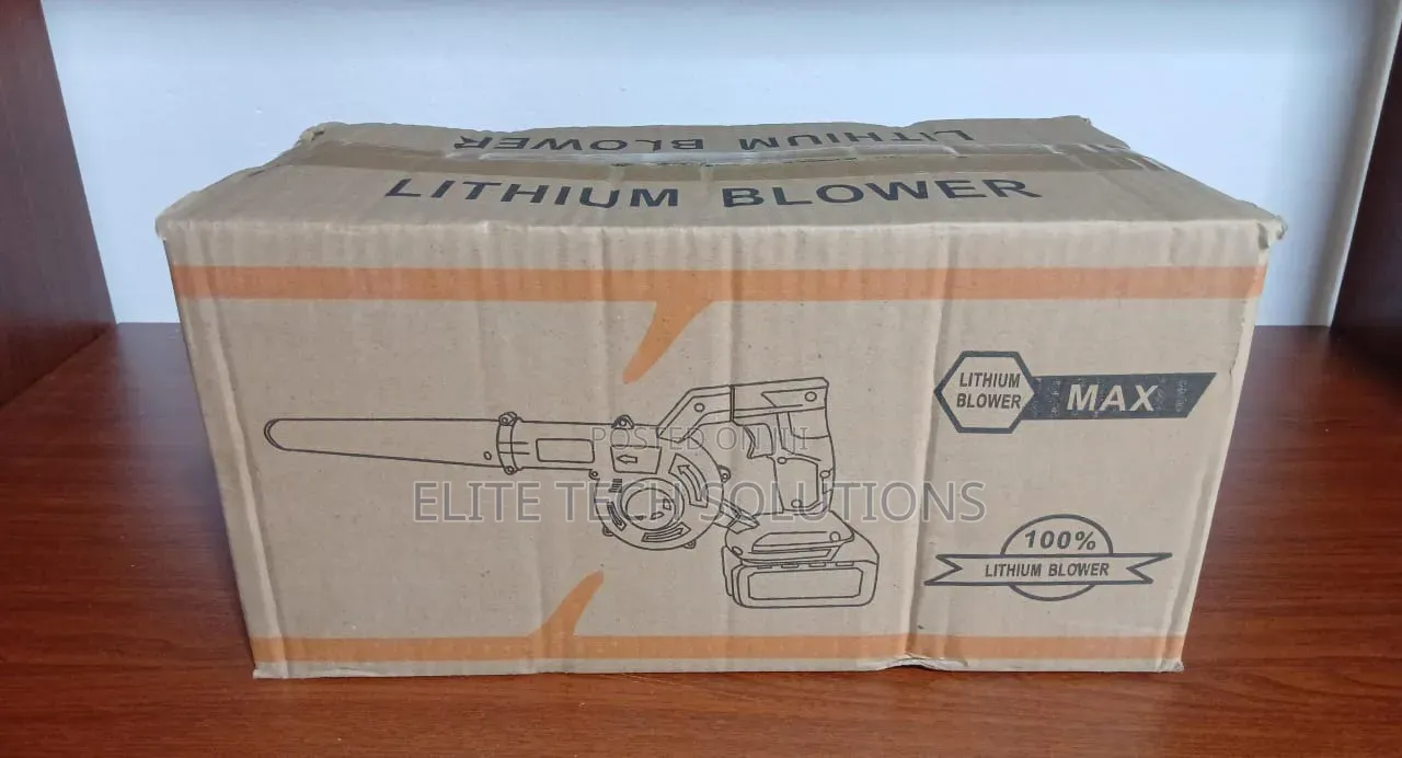 Cordless Lithium Battery Blower – Powerful Rechargeable Air Blower