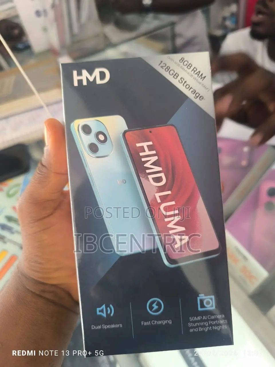 New HMD Touch 4G Blue