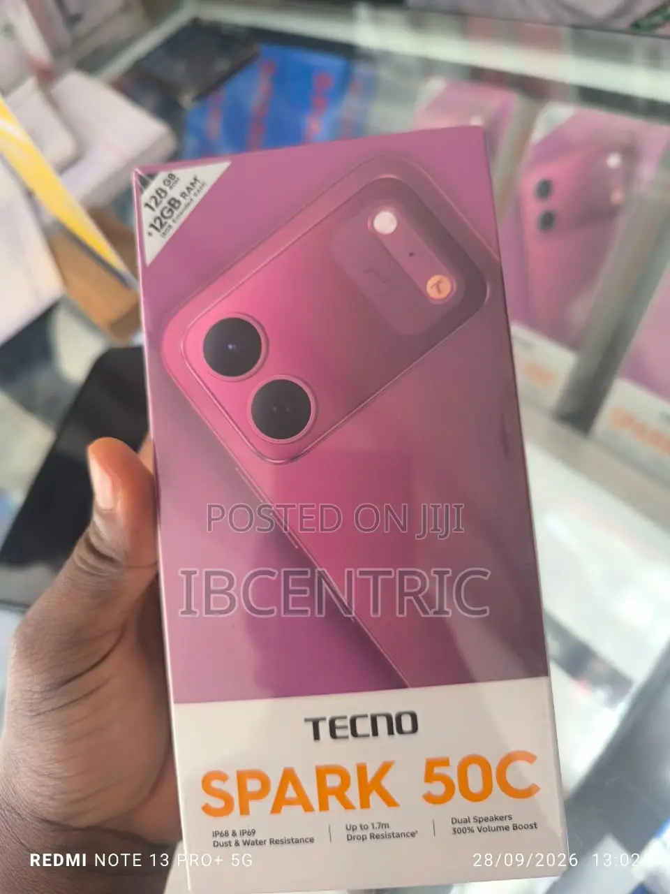 New Tecno Spark 50 5G 128 GB Pink