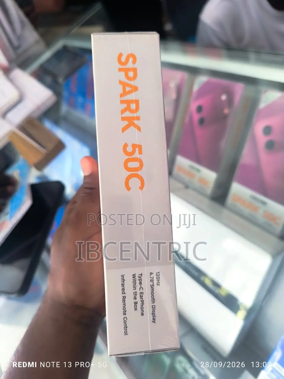 New Tecno Spark 50 5G 128 GB Pink