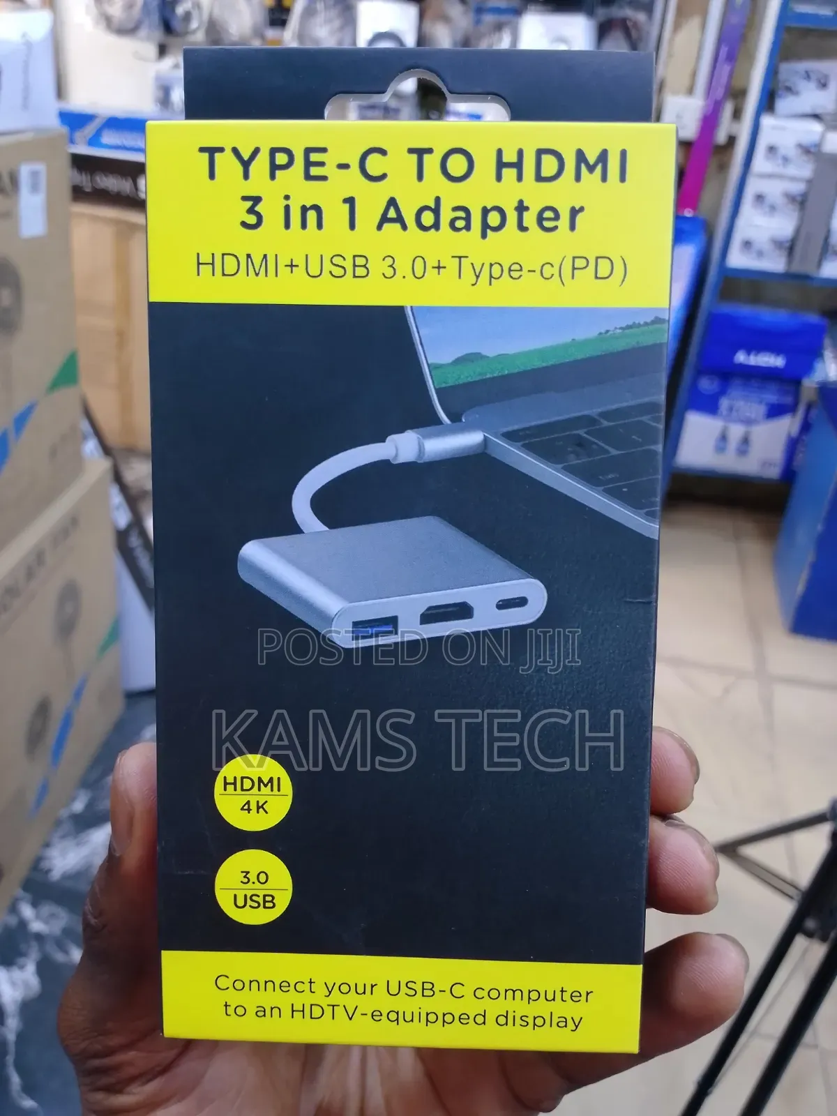 Type -C to HDMI 3in1 Adapter / USB 3.0