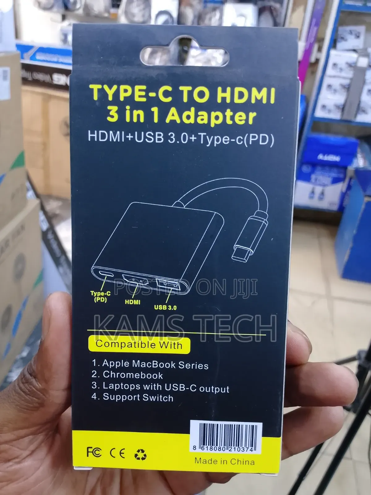 Type -C to HDMI 3in1 Adapter / USB 3.0