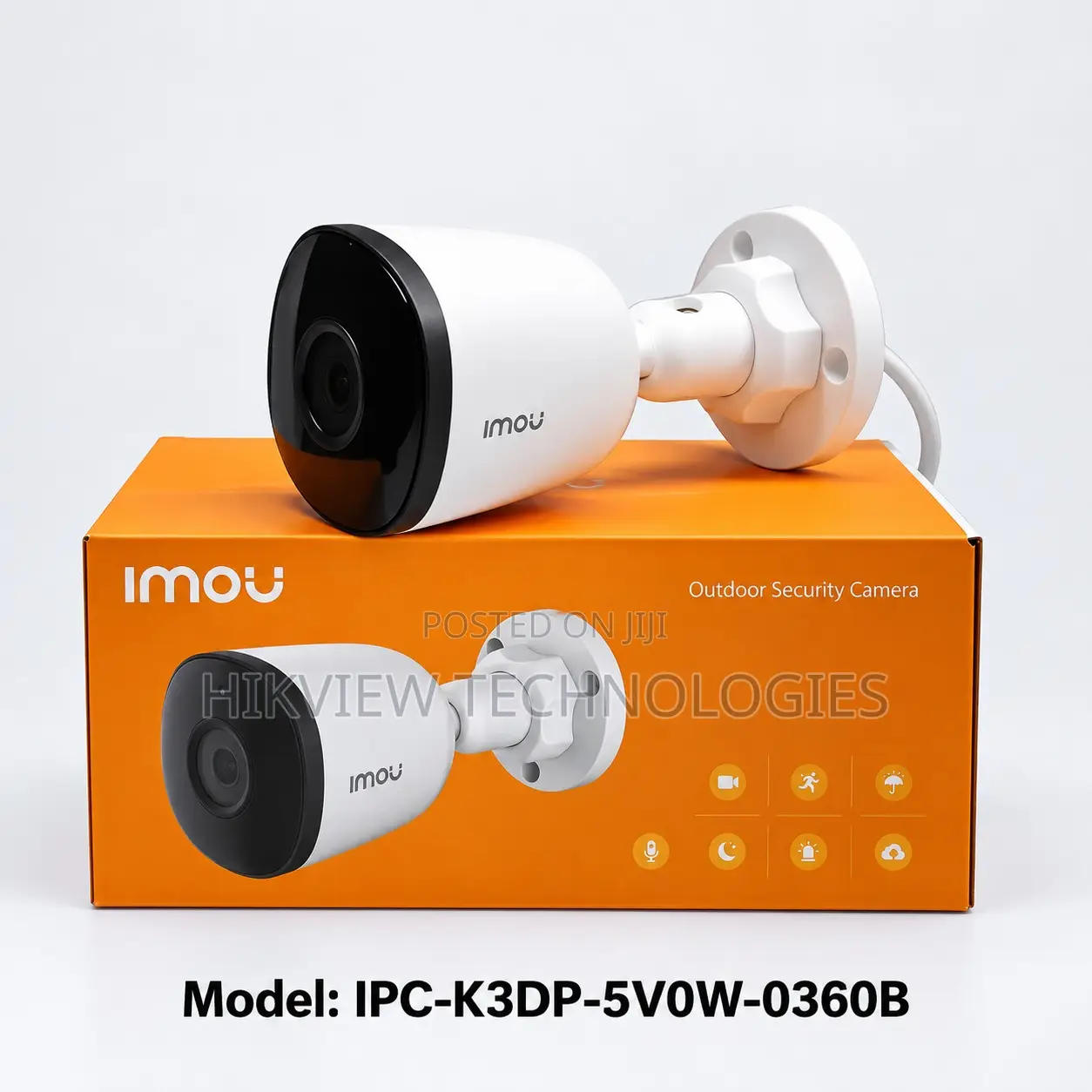 IMOU IPC-K3DP-5V0W-0360B Bullet 2E 5MP Outdoor Wi-Fi 6 Security Camera
