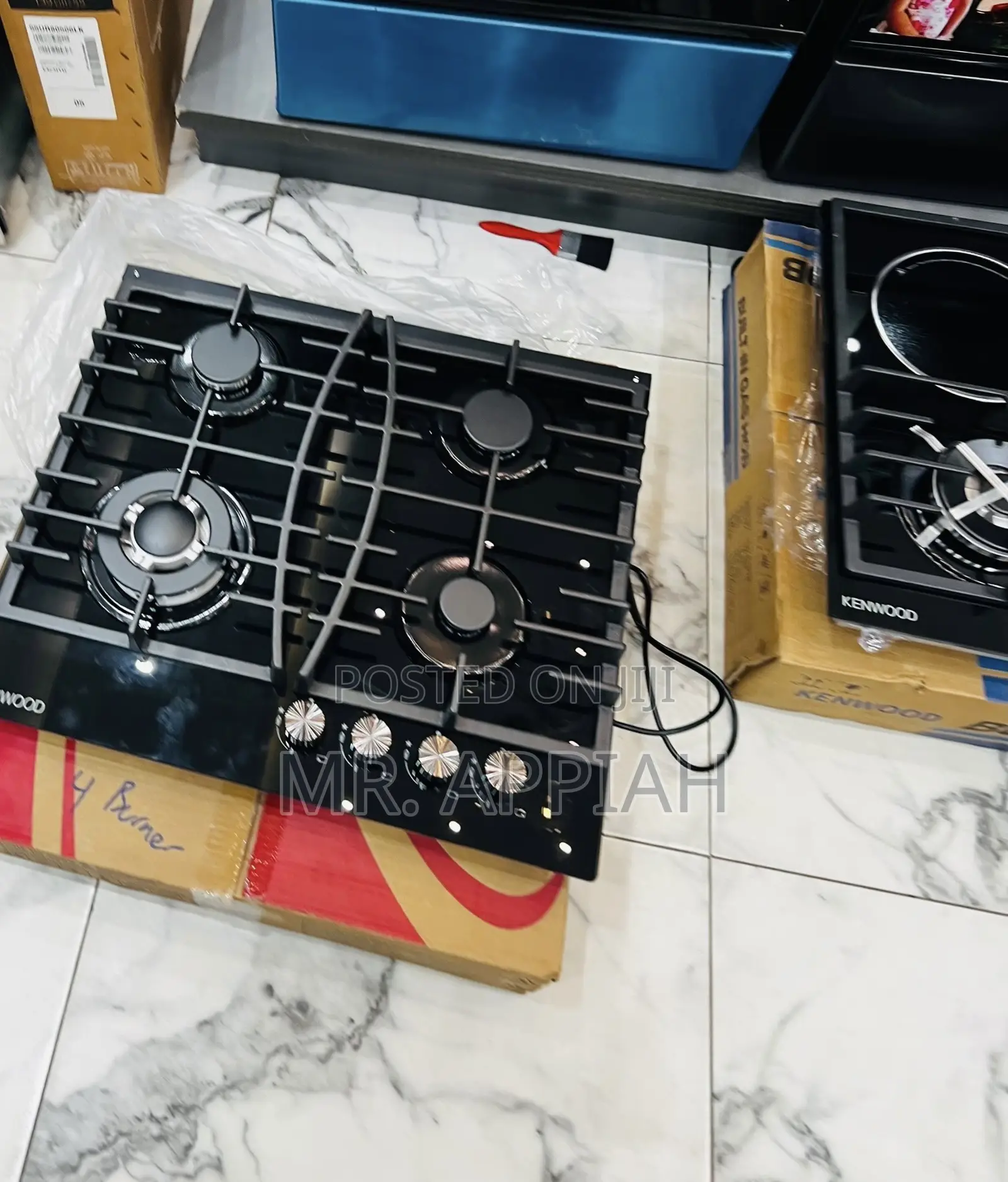 Super Affordable Kenwood 60cm 4 Gas Hob(Tempered Glass) 