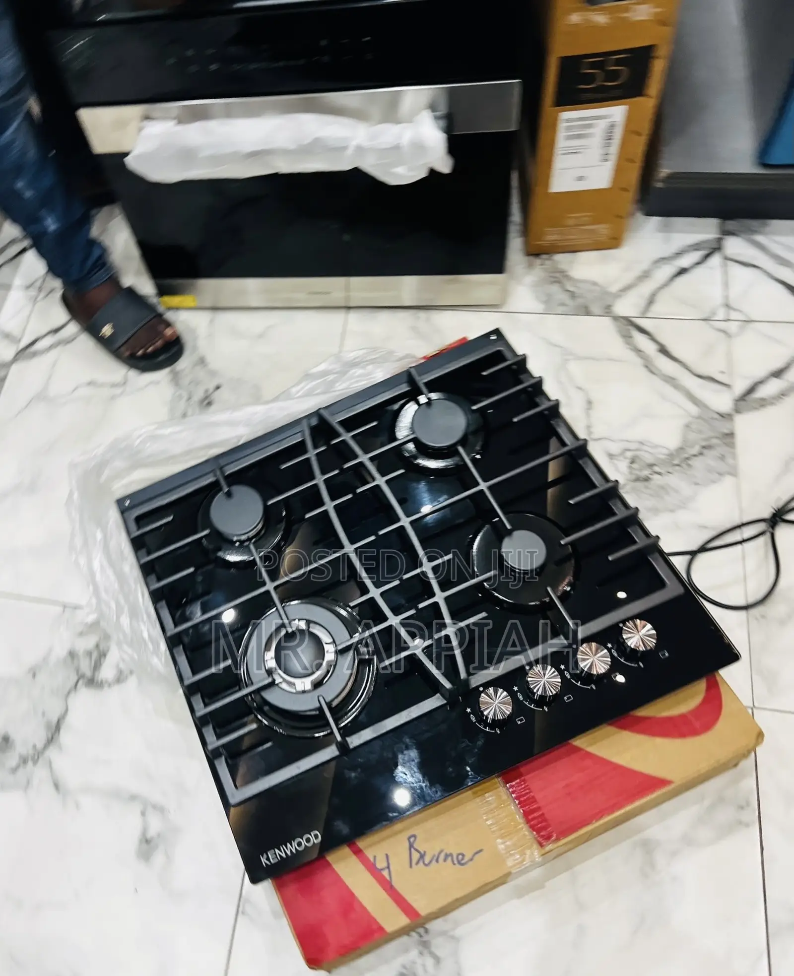 Super Affordable Kenwood 60cm 4 Gas Hob(Tempered Glass) 