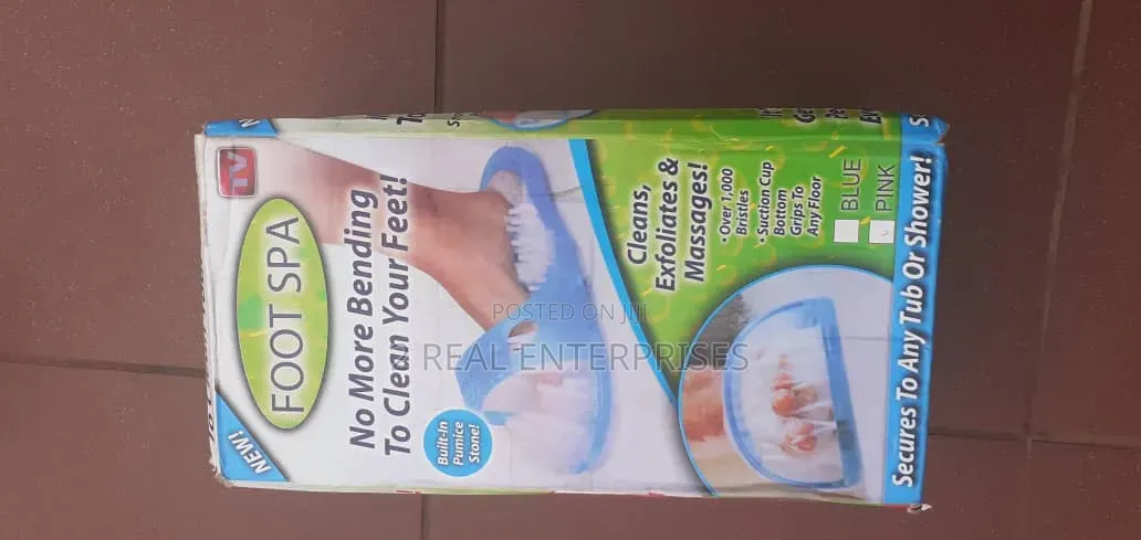 Foot Spa Massager Exfoliator Slipper With Pumice Stone