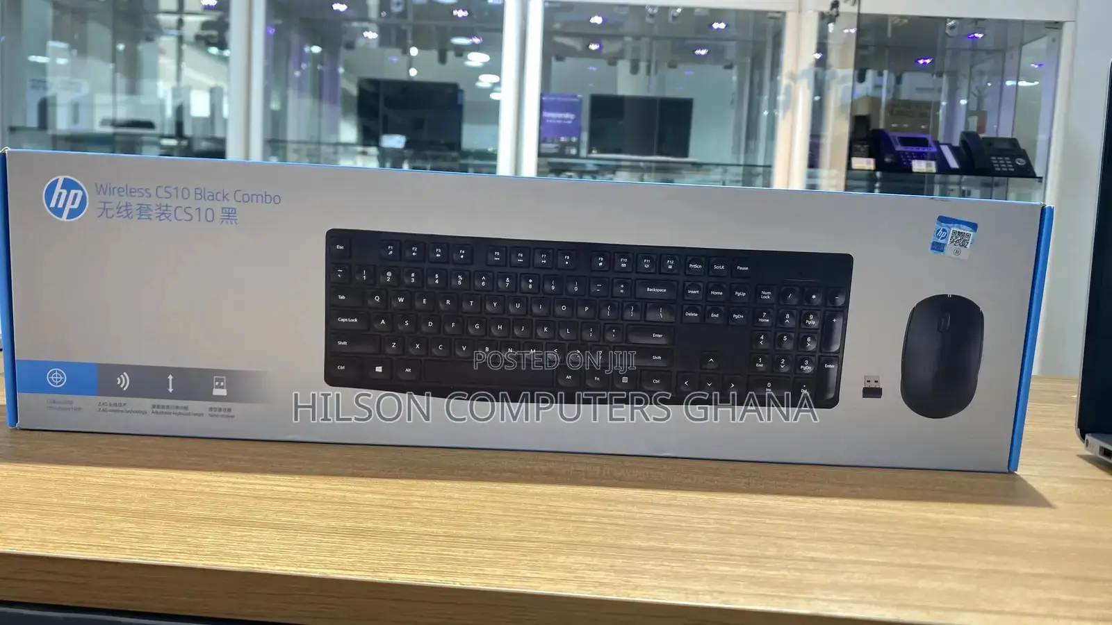 HP Cs10 Wireless Keyboard Mouse Combo