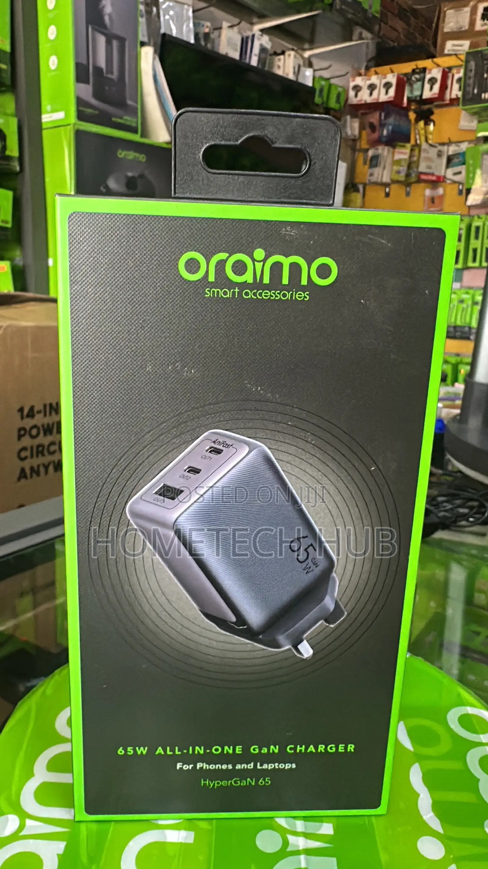 Oraimo Powergan 65w Laptop Charger
