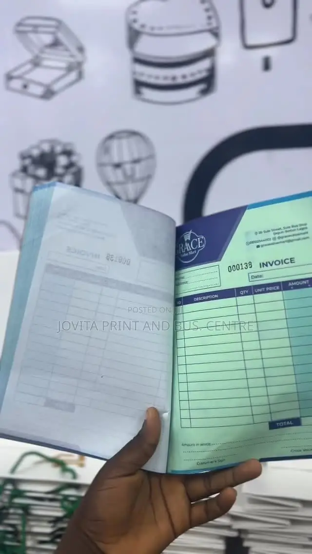 Receipt / Invoice Books