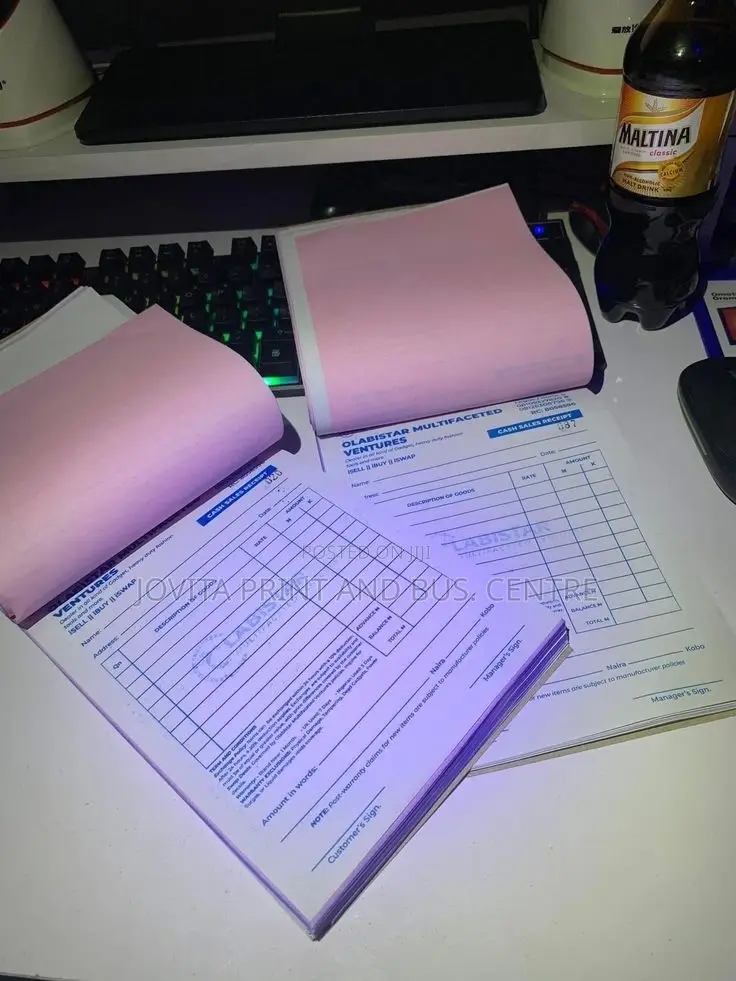 Receipt / Invoice Books