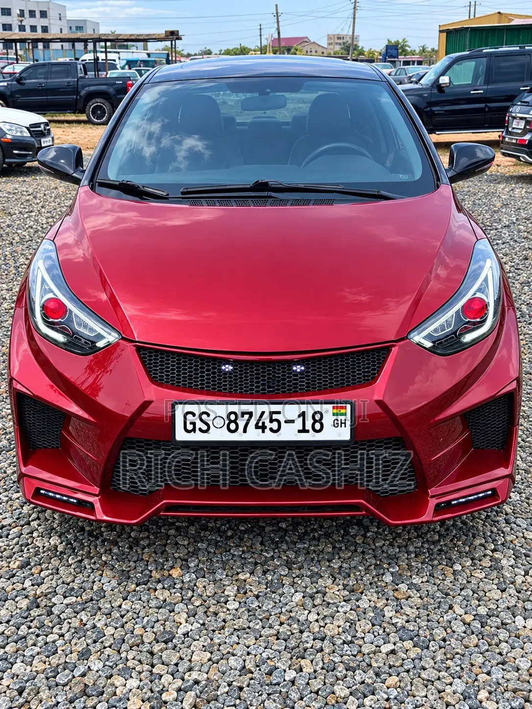Hyundai Elantra 2014 Red