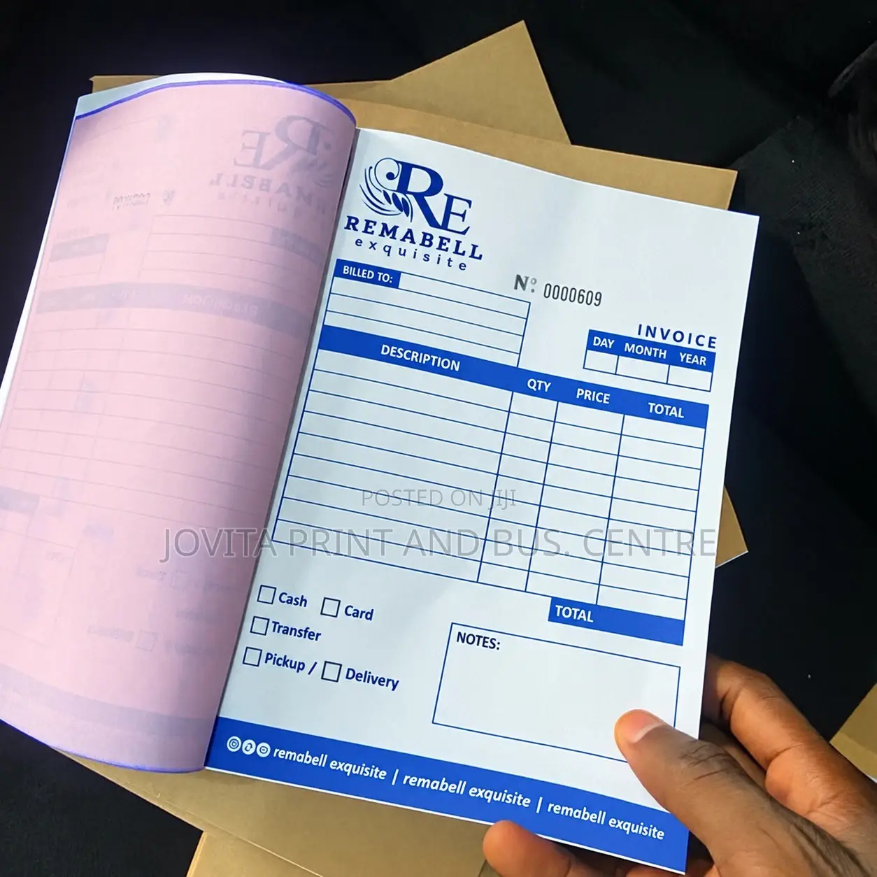 Receipt / Invoice Books