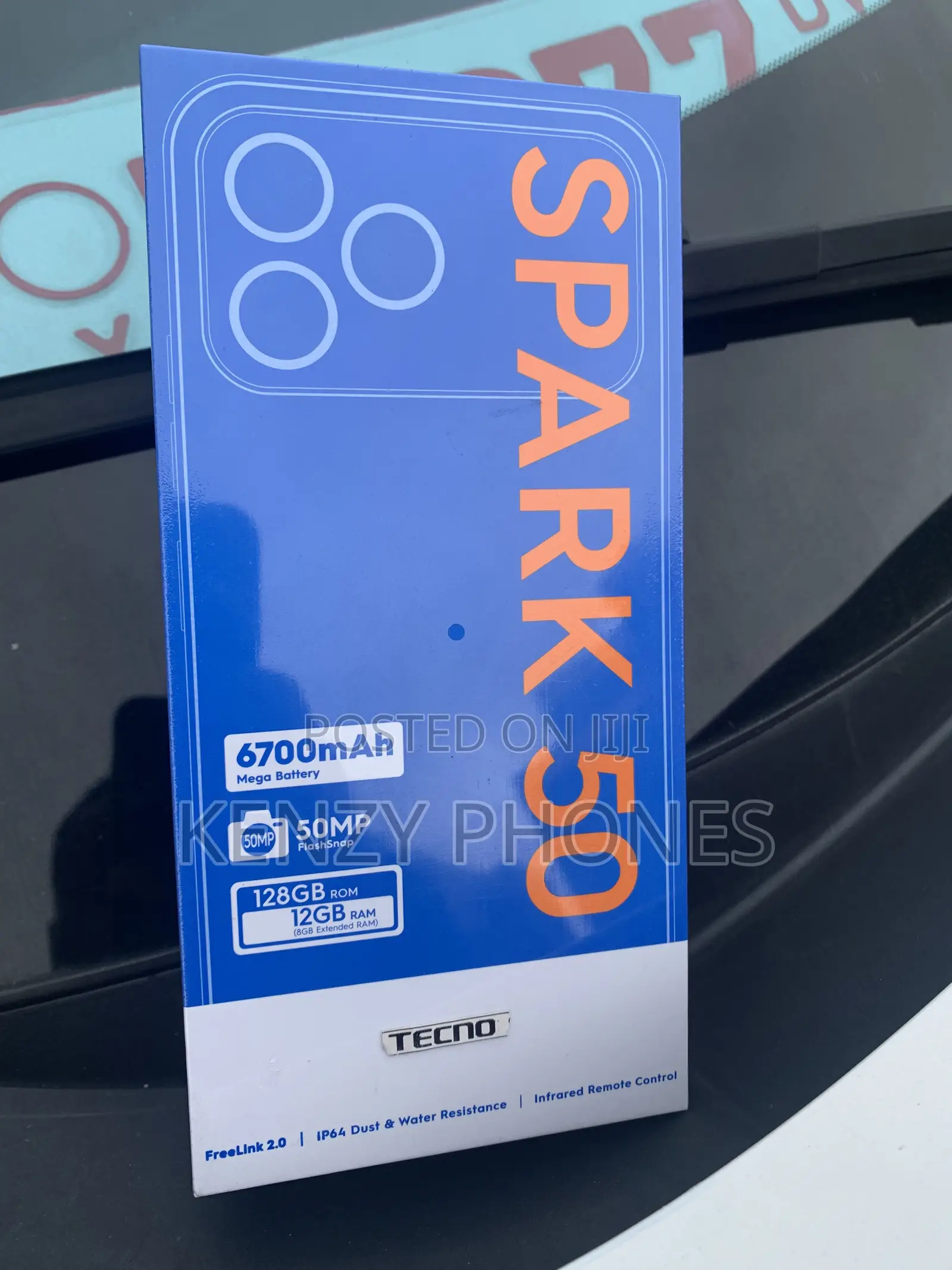 New Tecno Spark 50 128 GB Orange