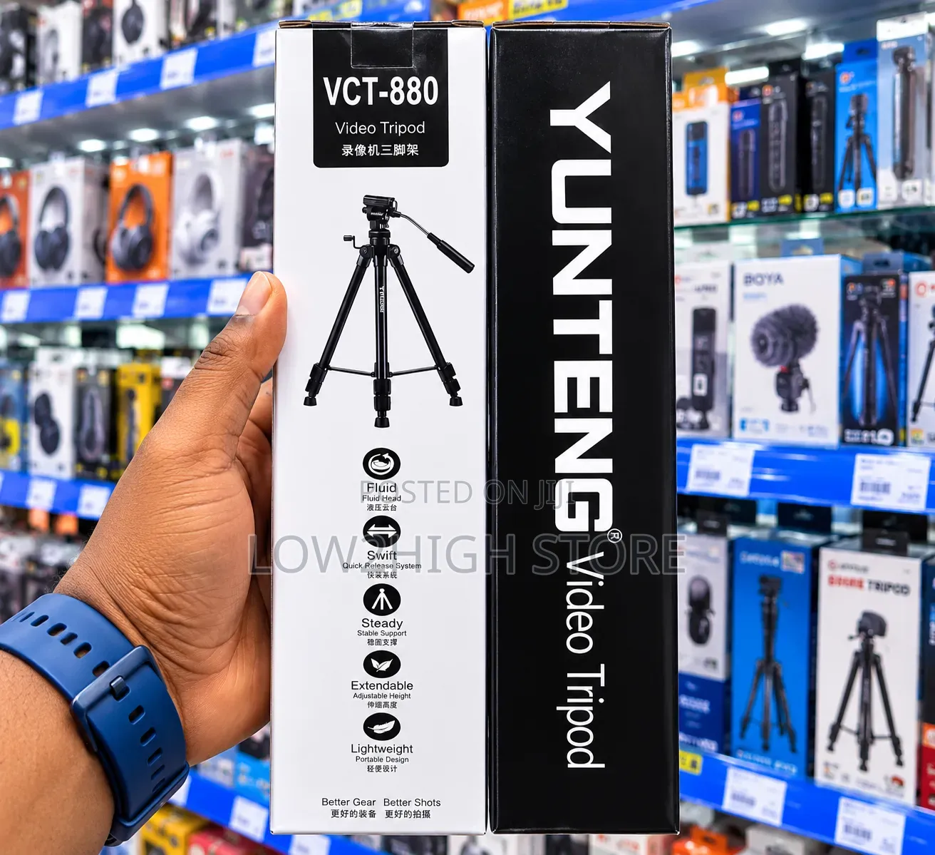 Yunteng VCT-880 Professional Video Tripod