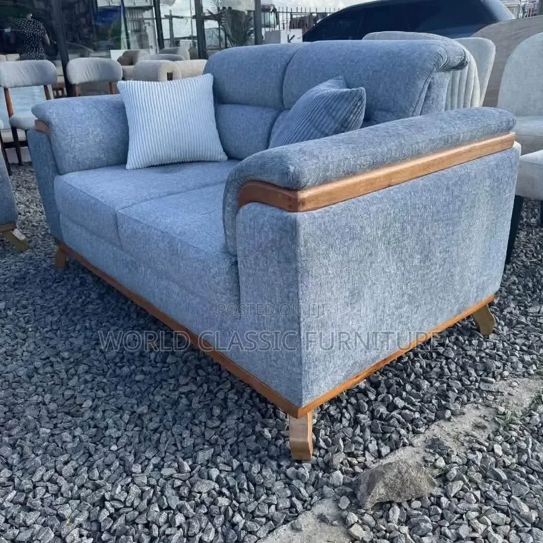 Modern Luxury 3-Seater Sofa 2 Accent Chairs Set