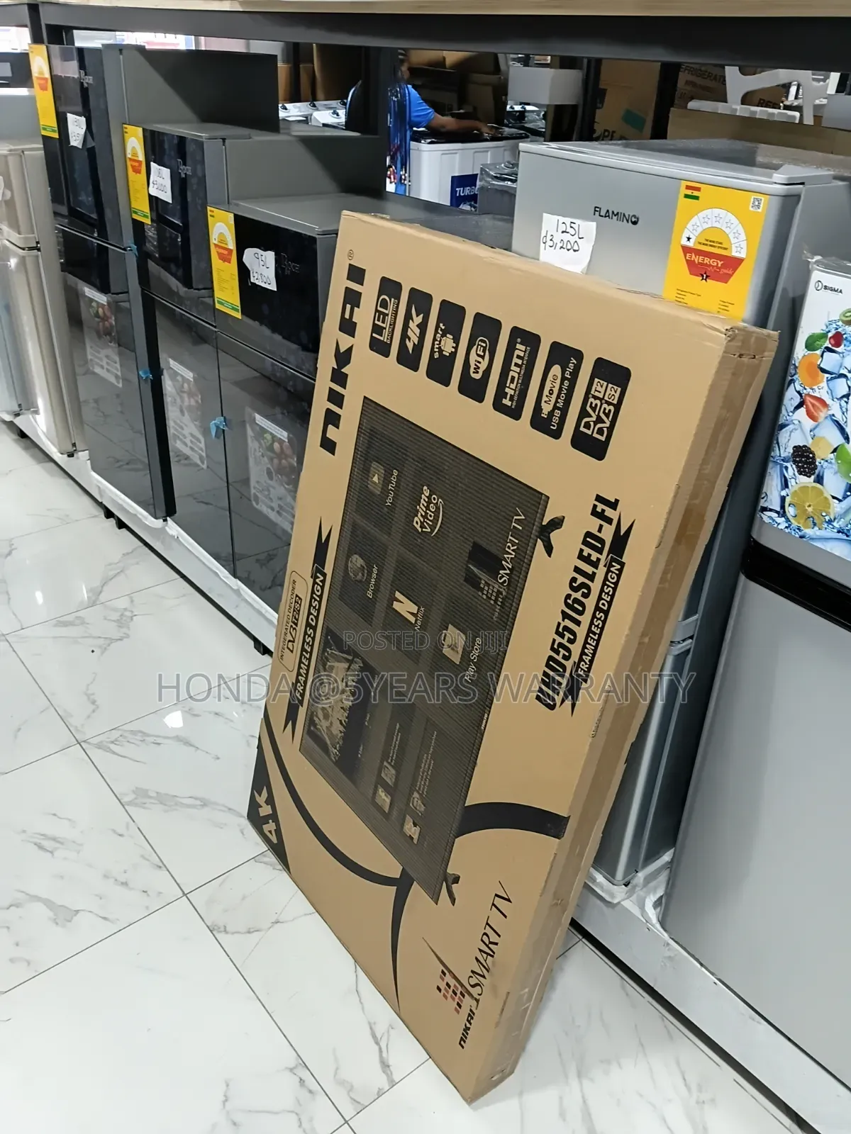 Nikai 4k Andriod TV - Best Price in Ghana