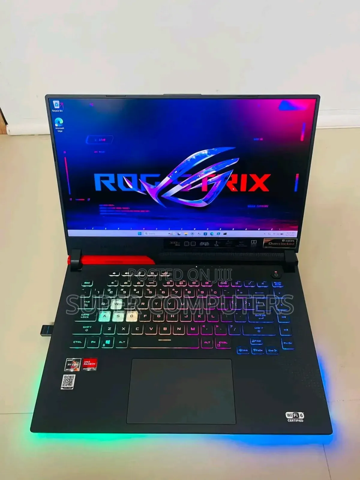 New Laptop Asus ROG Strix G17 32GB AMD Ryzen 9 SSD 1T
