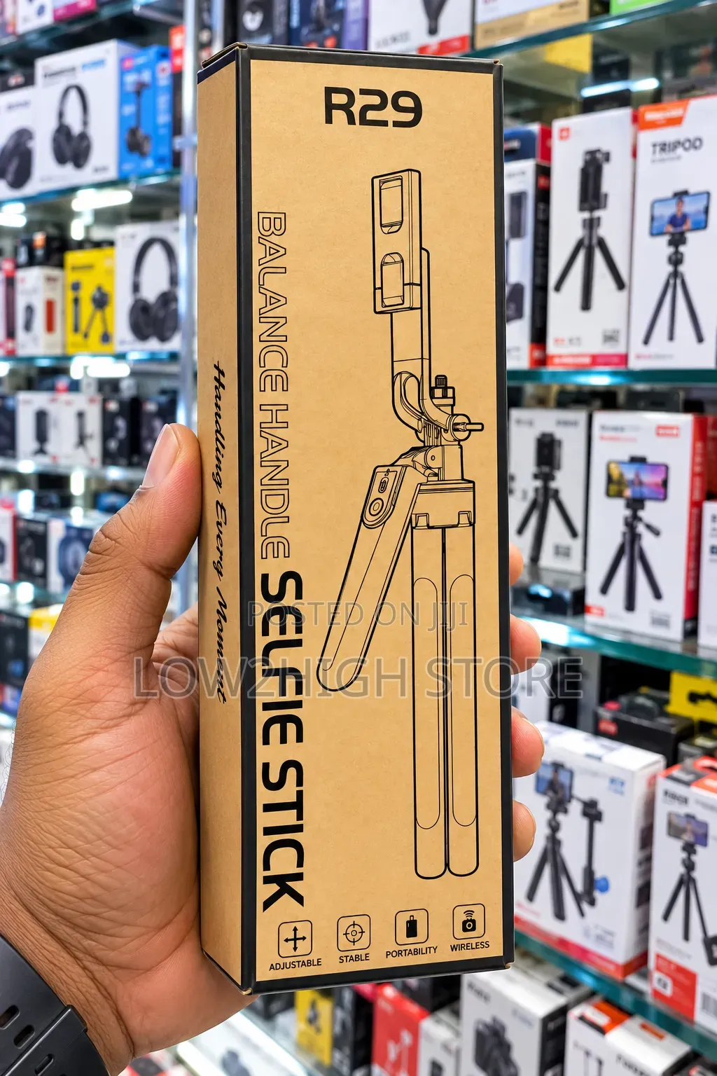 R29 Balance Handle Selfie Stick Tripod