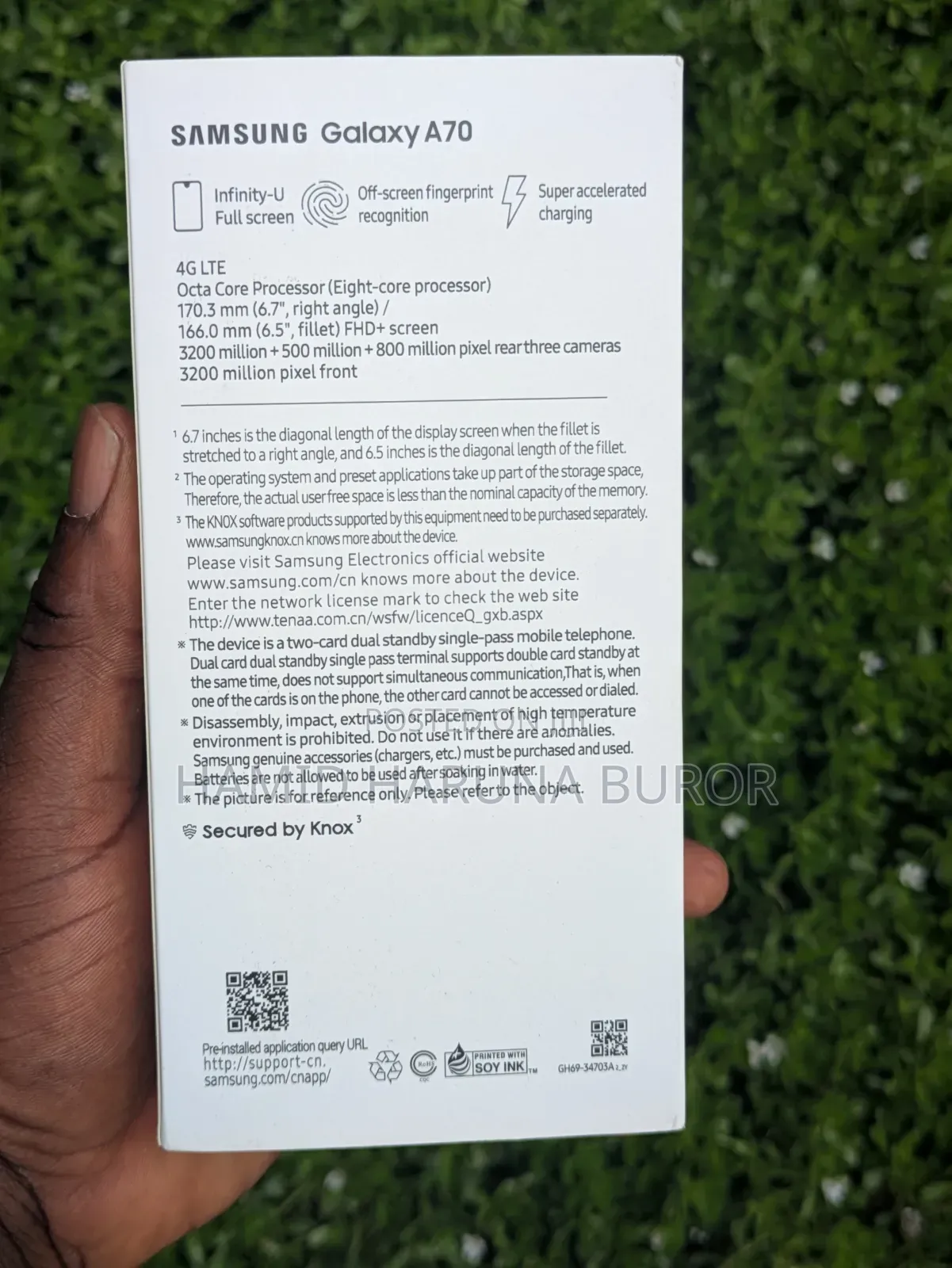 Samsung Galaxy A70 128 GB Black