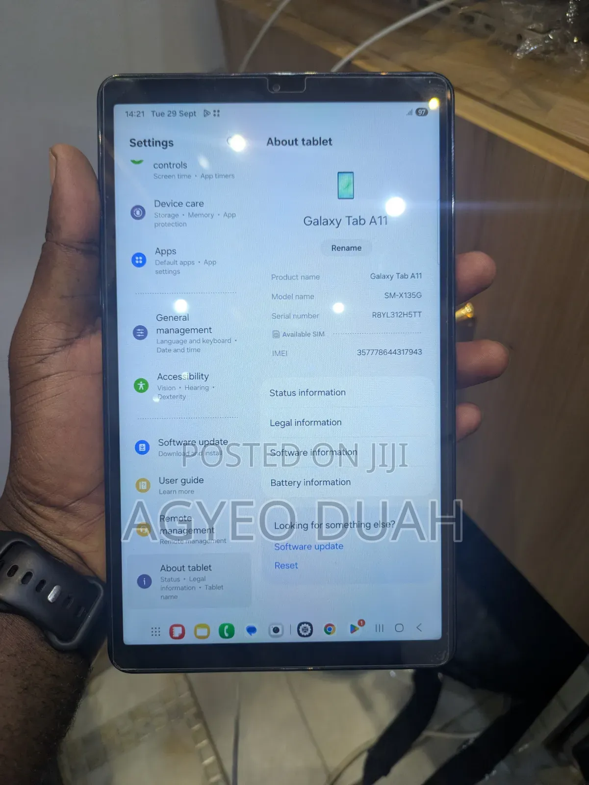 New Samsung Galaxy Tab A9 64 GB Gray